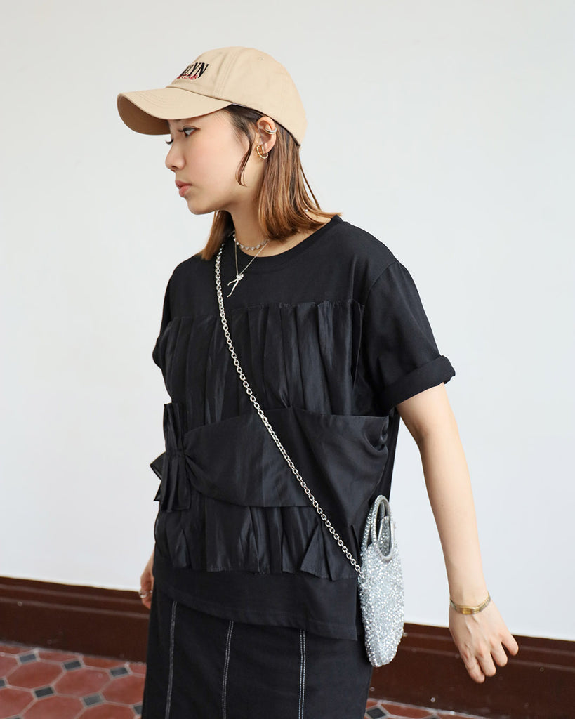 Pleated Layer Top (2 color)