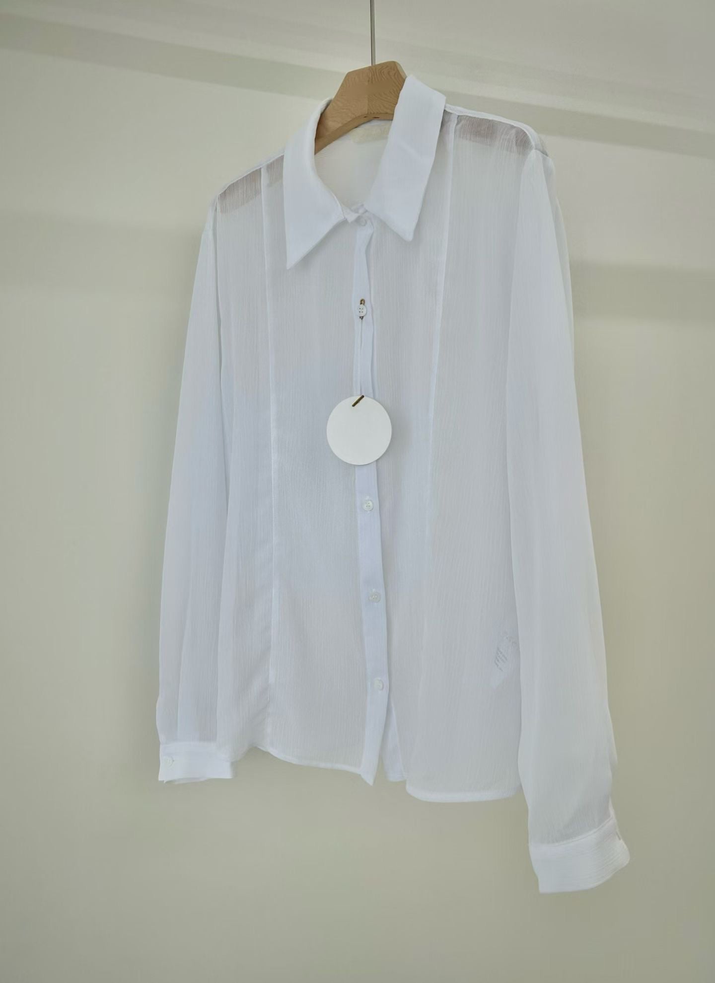 Crinkle Fabric Shirt (7 Colors)