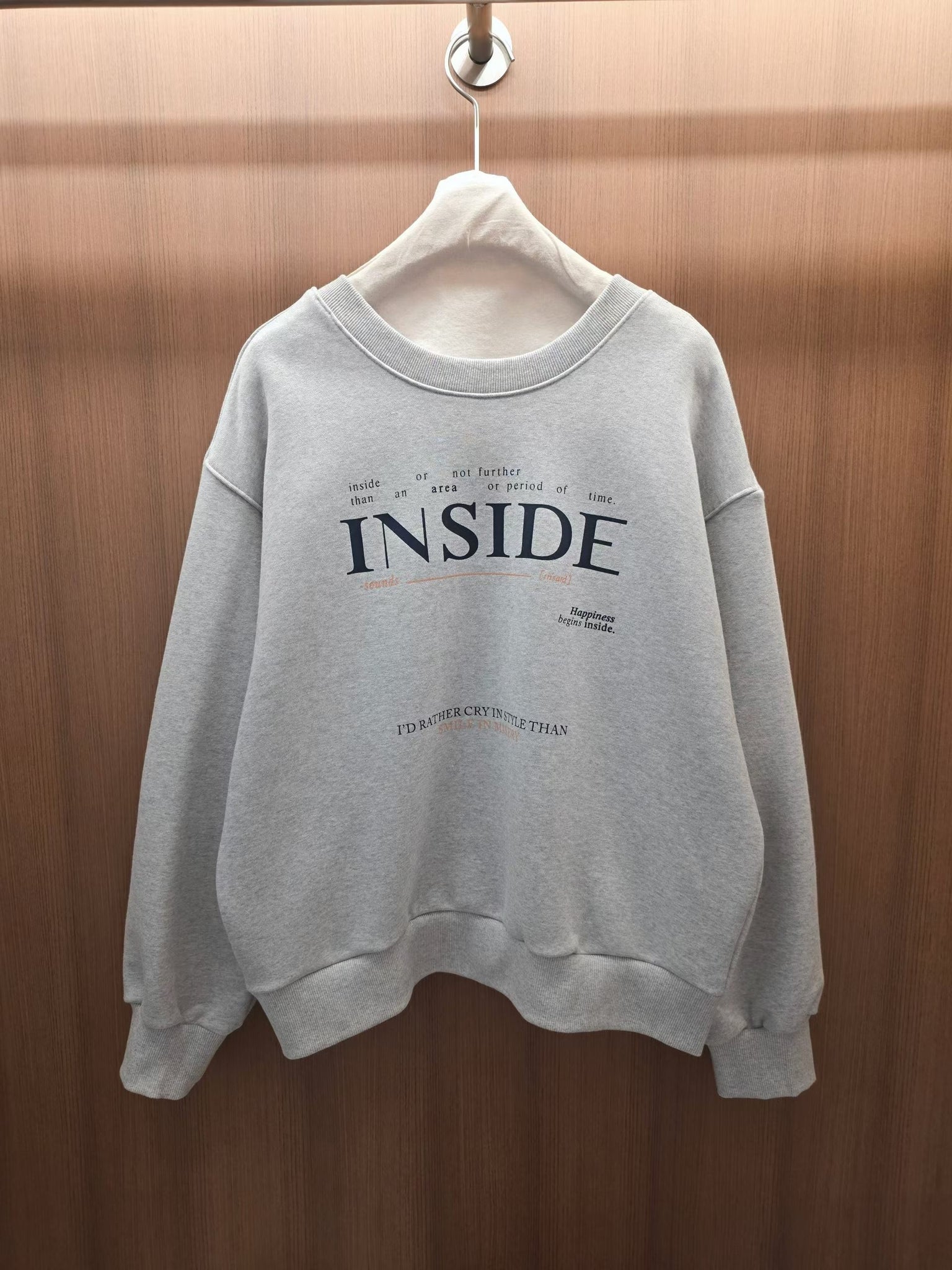 Printed Sweatshirt (2 colors)