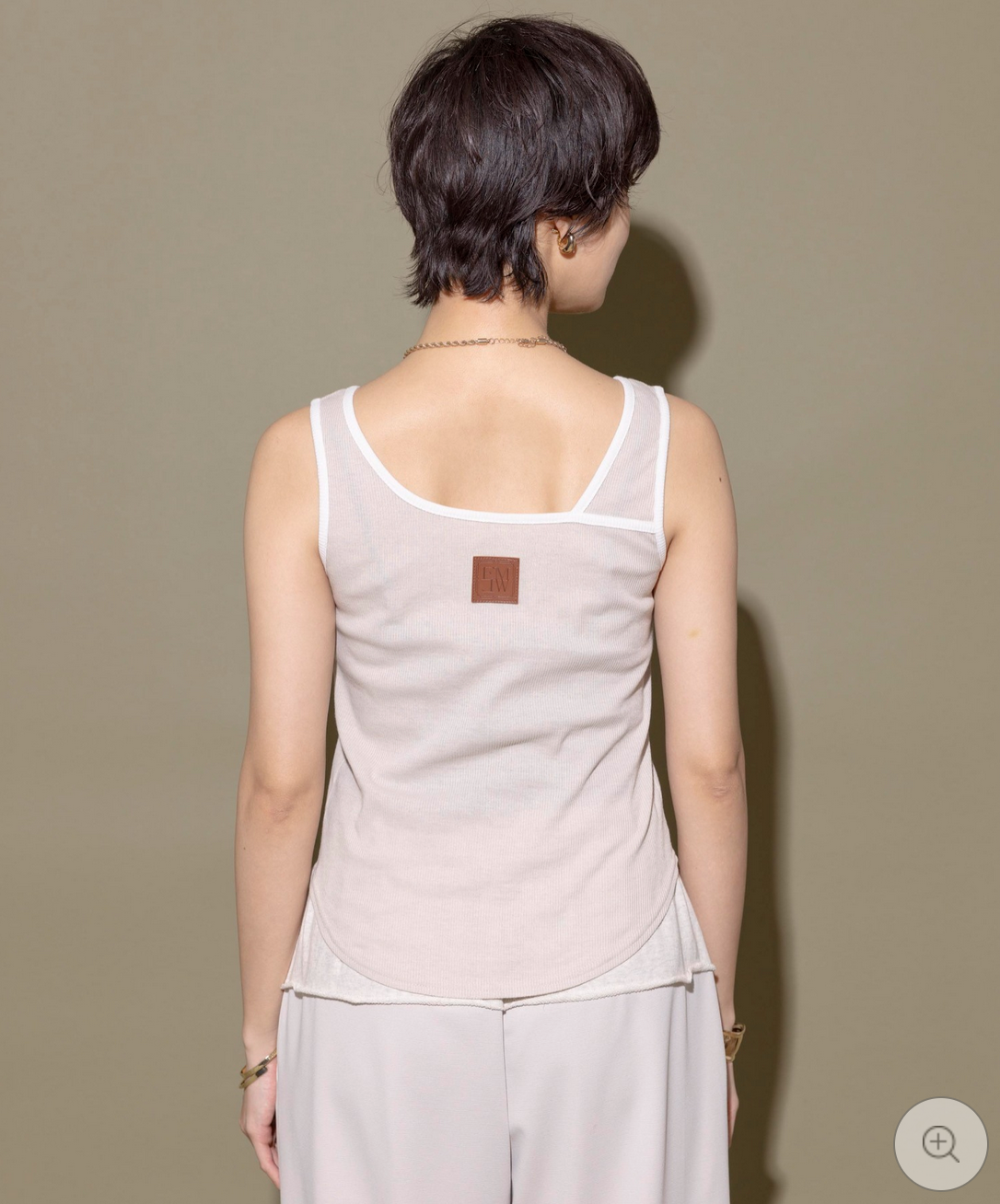 Asymmetric 2-Tone Vest (4 colors)