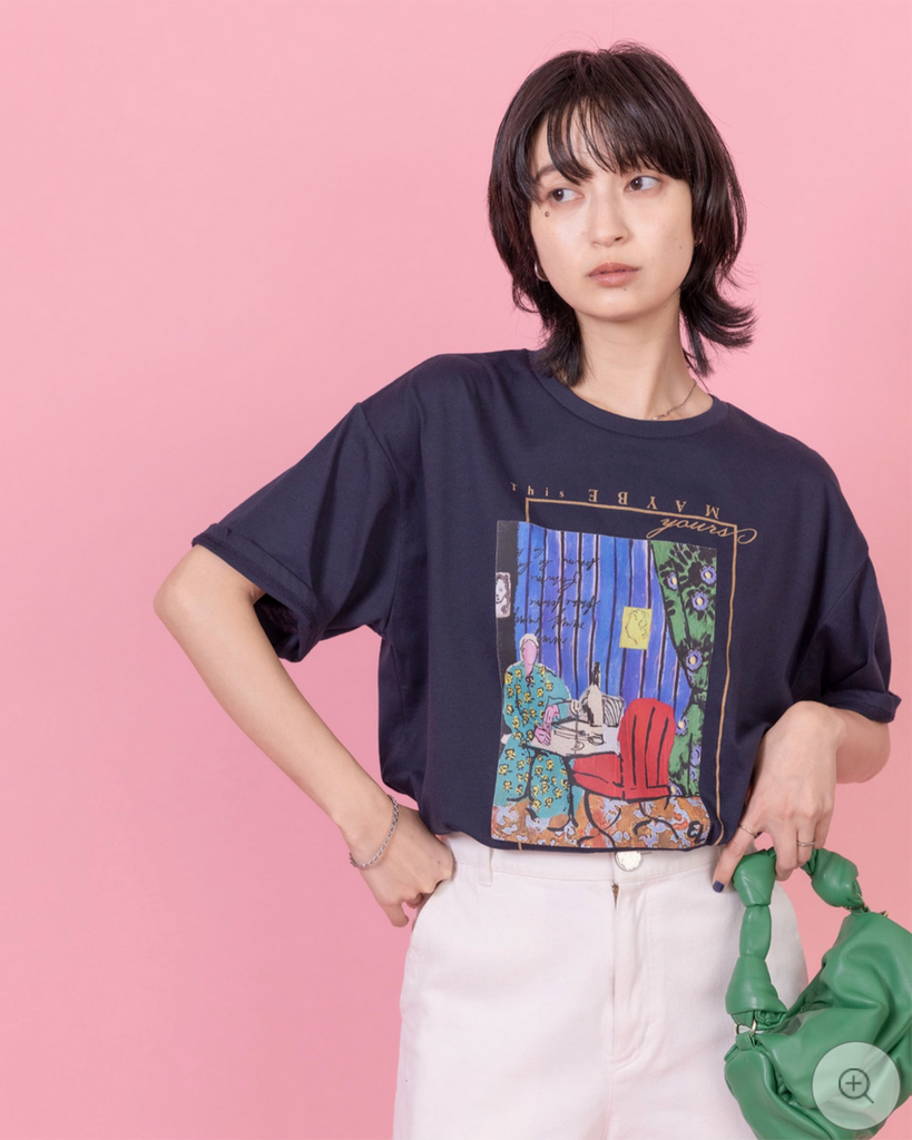 JAPAN BRAND Printed Tee (3-Col.)