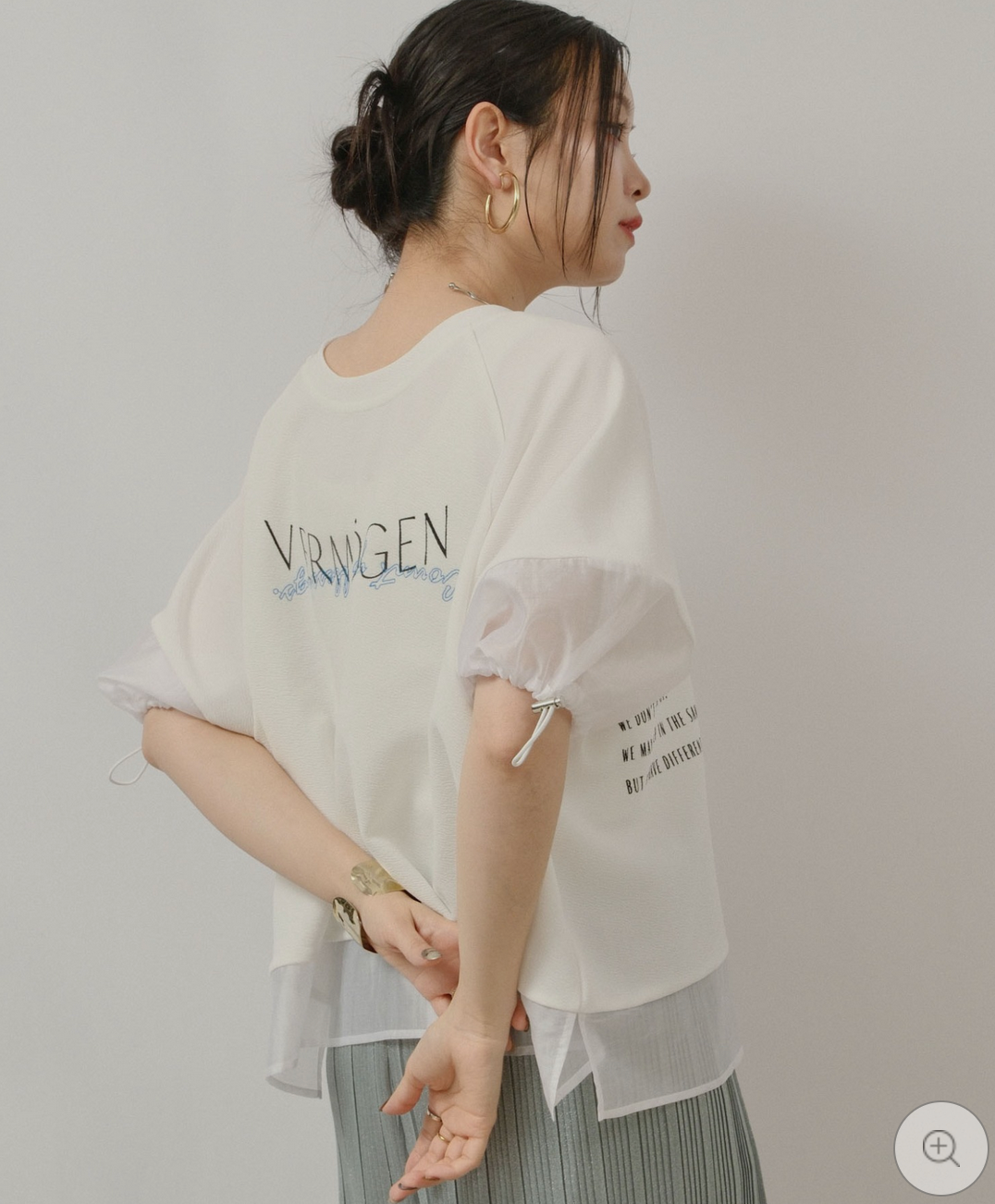 Japan Brand - 2-Way V Neck Top (2 colors)