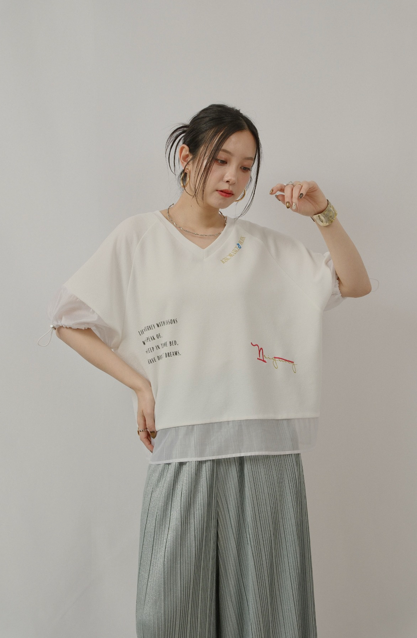 Japan Brand - 2-Way V Neck Top (2 colors)
