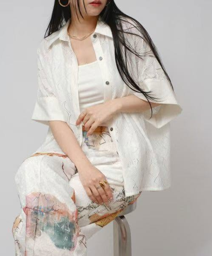 Japan Brand - Lace Swing Shirt (3-color)