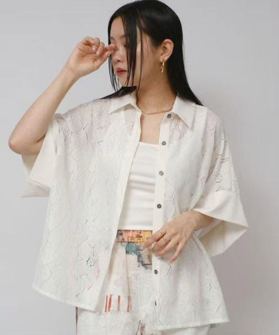 Japan Brand - Lace Swing Shirt (3-color)