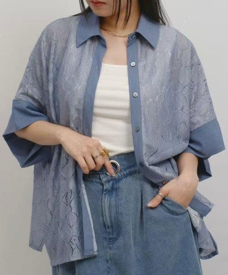 Japan Brand - Lace Swing Shirt (3-color)
