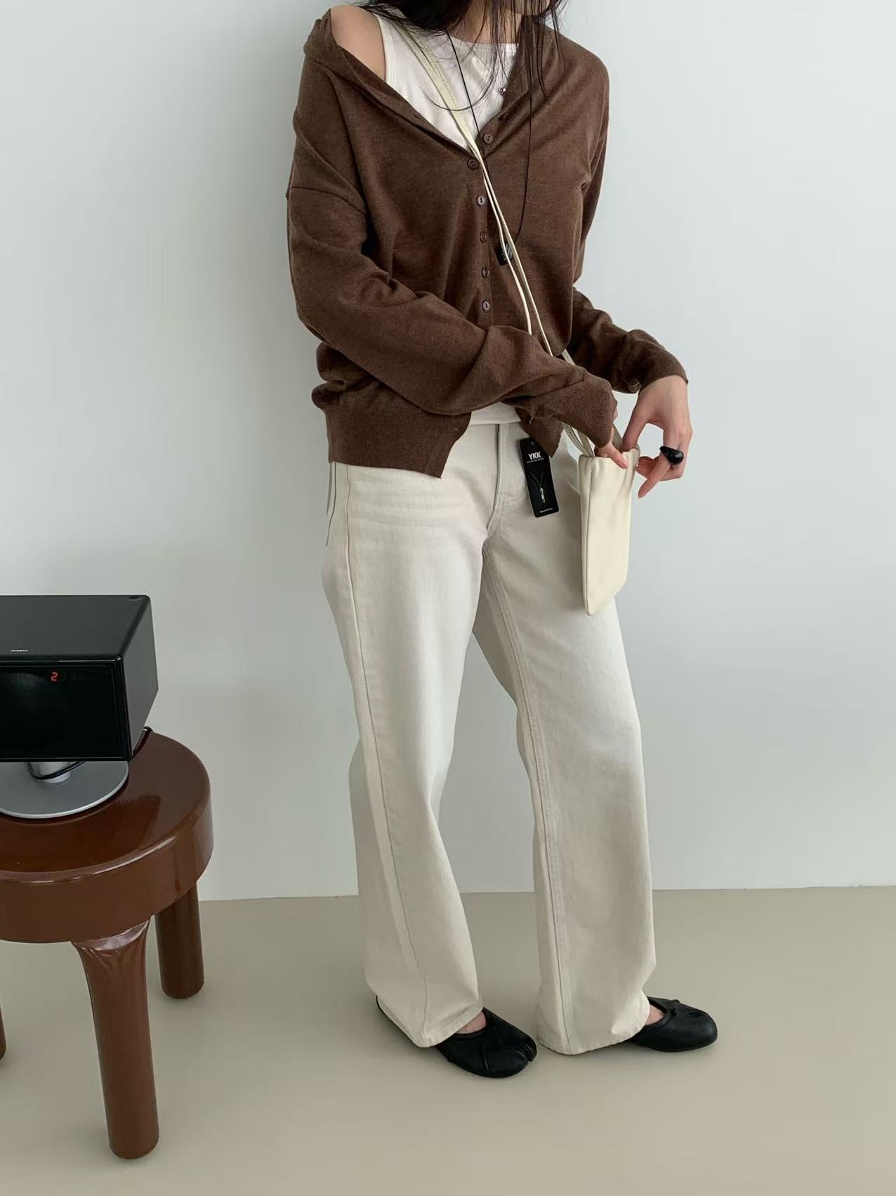 Button Front Cardigan (5 Colors)