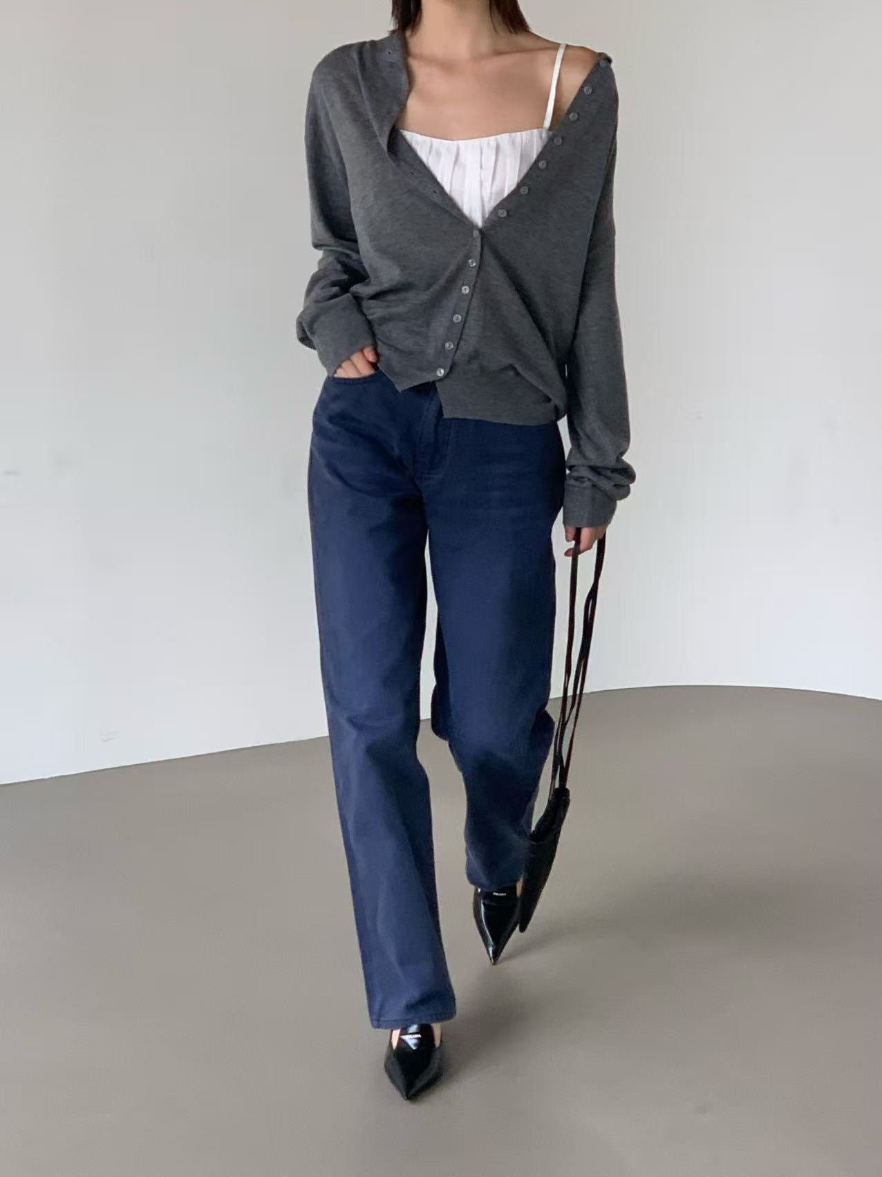 Button Front Cardigan (5 Colors)