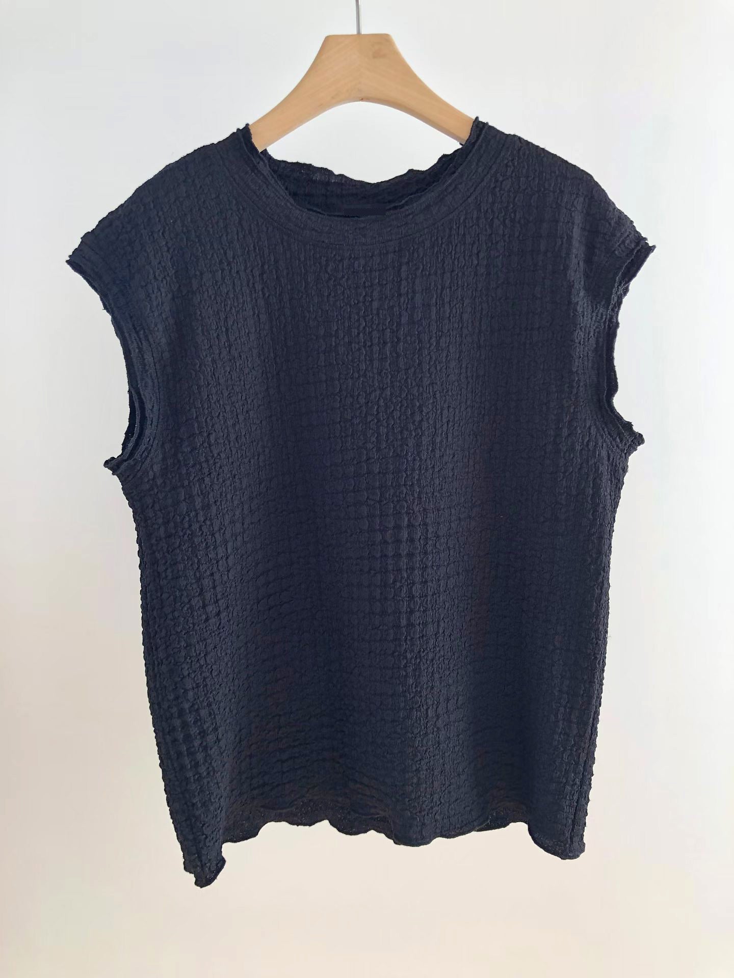 Basic Crinkle Vest (7 colors)
