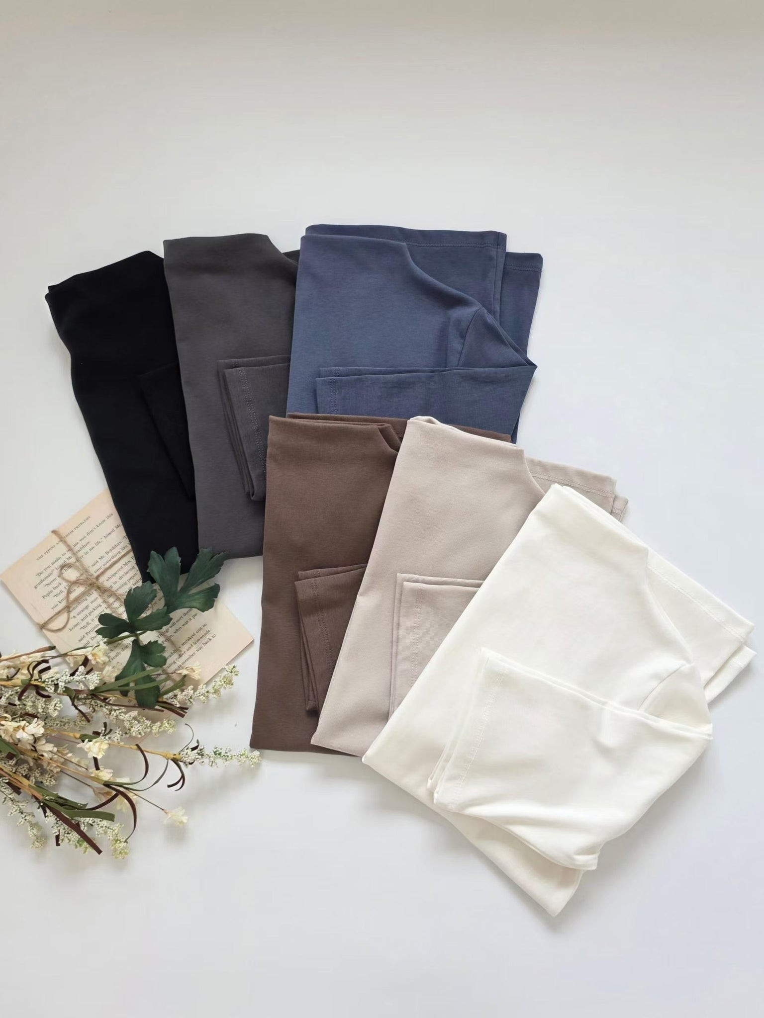 Basic Mock Neck Top (6 Colors)