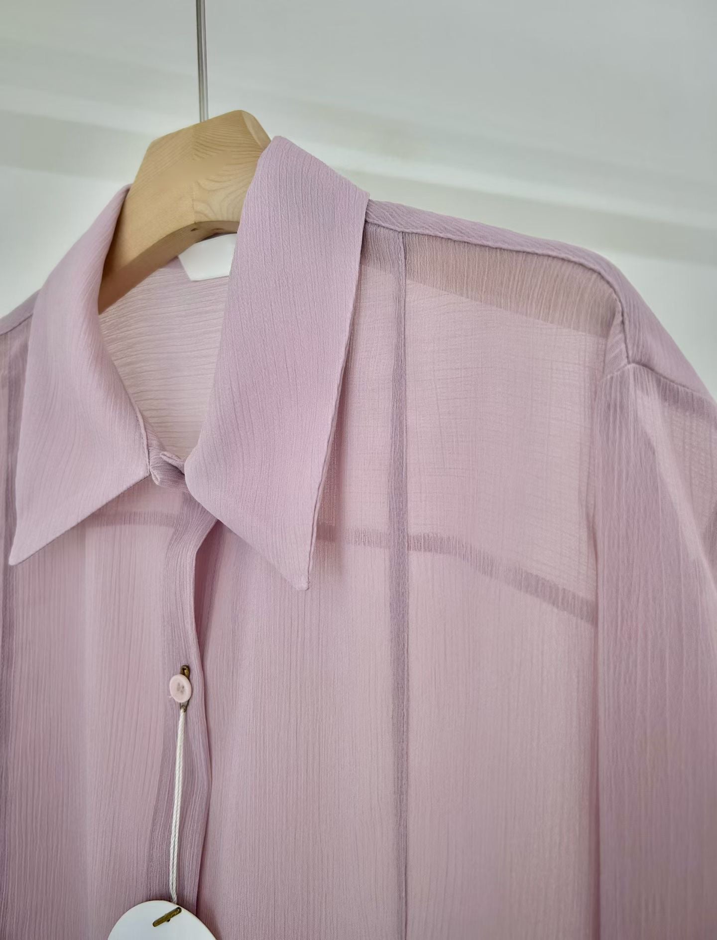 Crinkle Fabric Shirt (7 Colors)