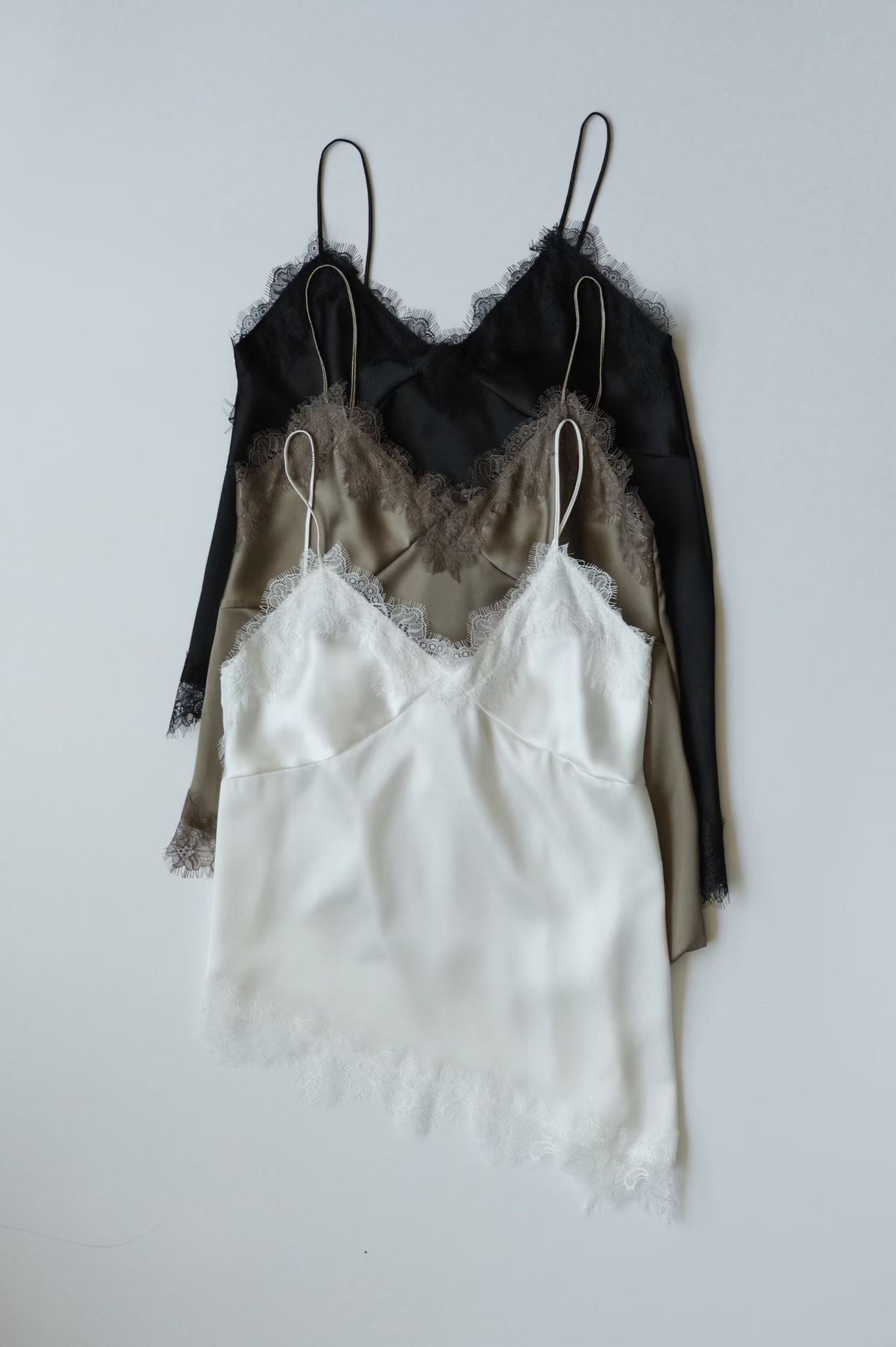 Lace Trimmed Cami Vest (3 Colors)
