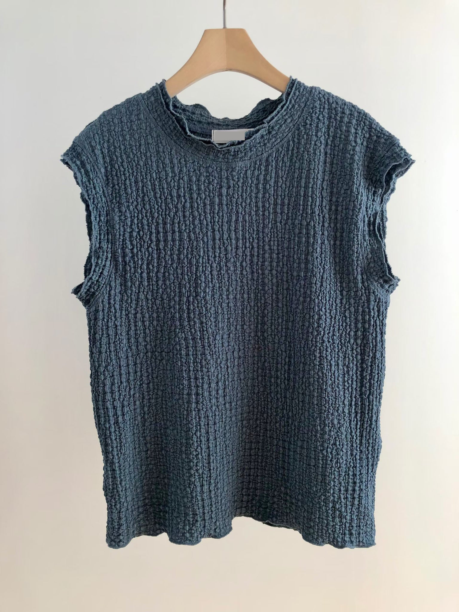 Basic Crinkle Vest (7 colors)