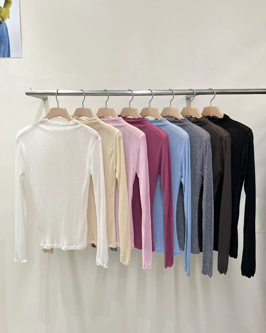 Basic Turtleneck Top (8 color)