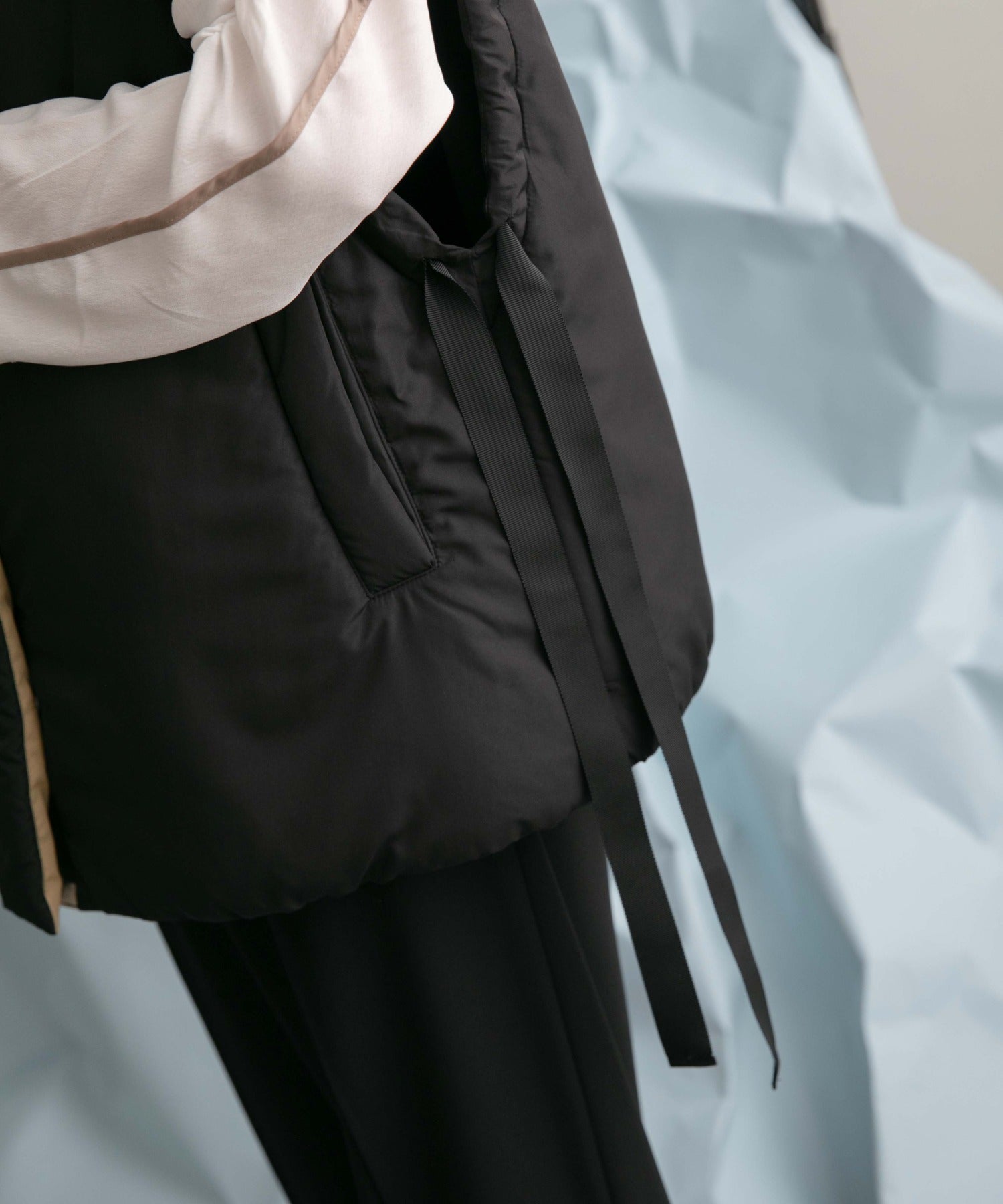 Oversized Collar Padded Jacket
