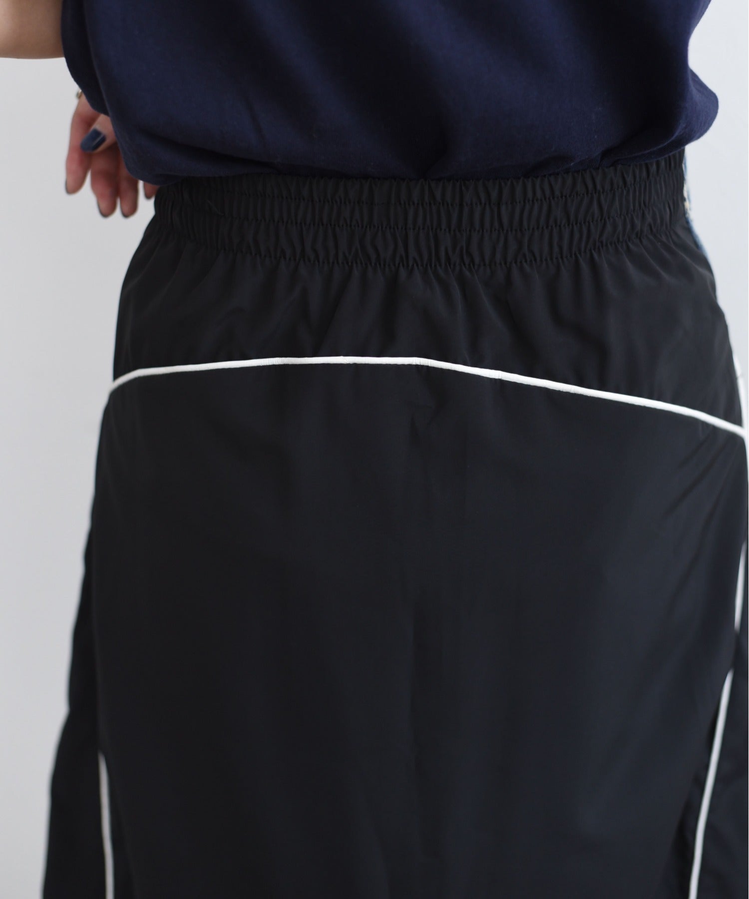 Patchwork Denim Skirt