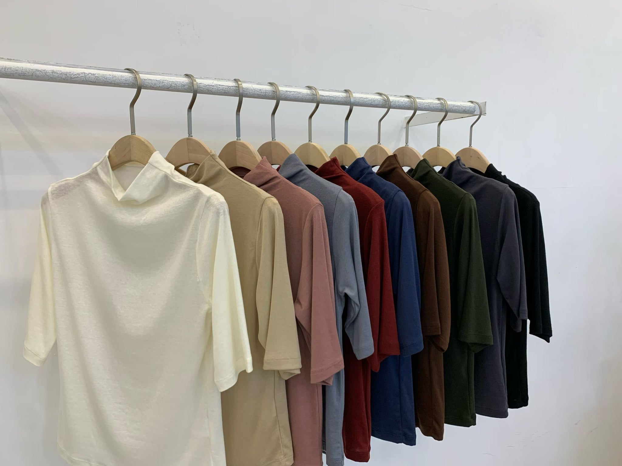 Basic Turtle Neck Top (10 color)