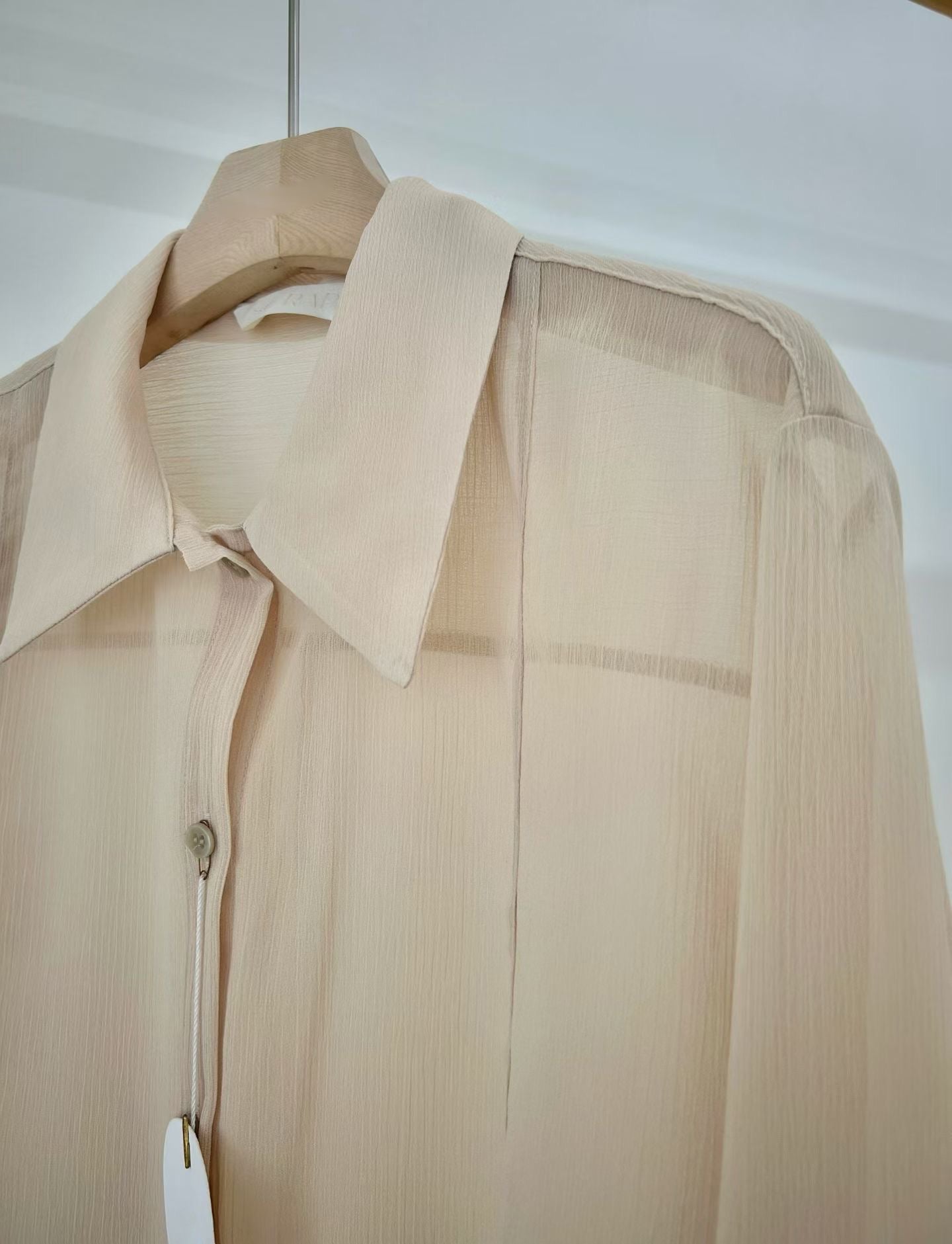 Crinkle Fabric Shirt (7 Colors)