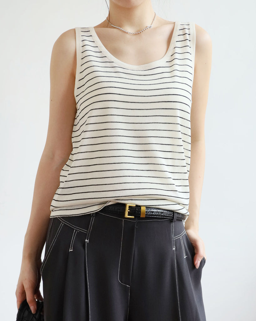 Comfy Striped Vest (2 colors)
