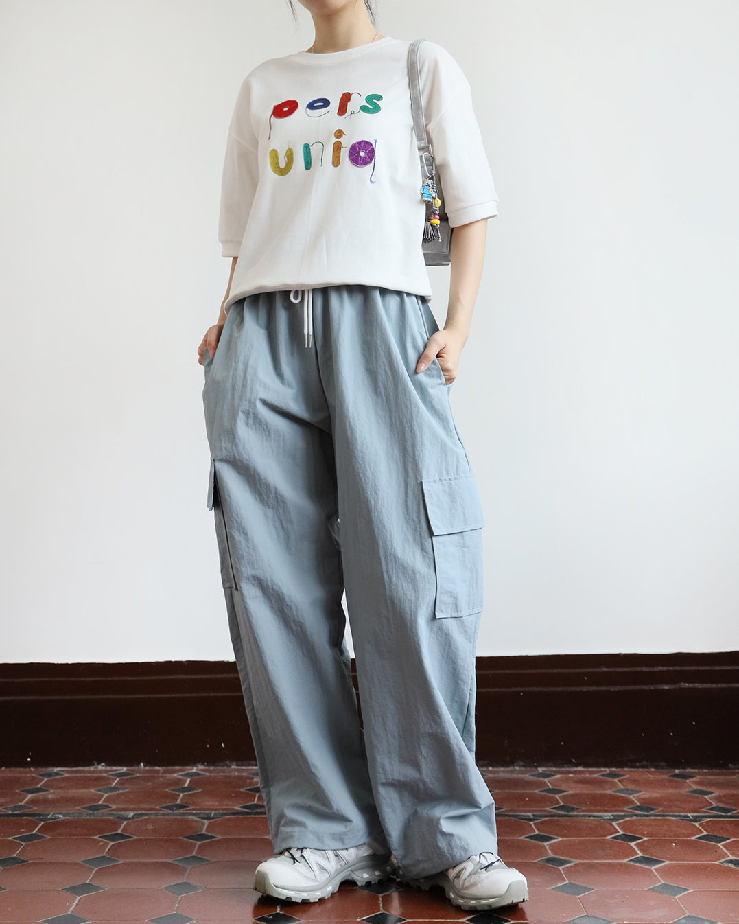 Embellished Logo Top (2 color)