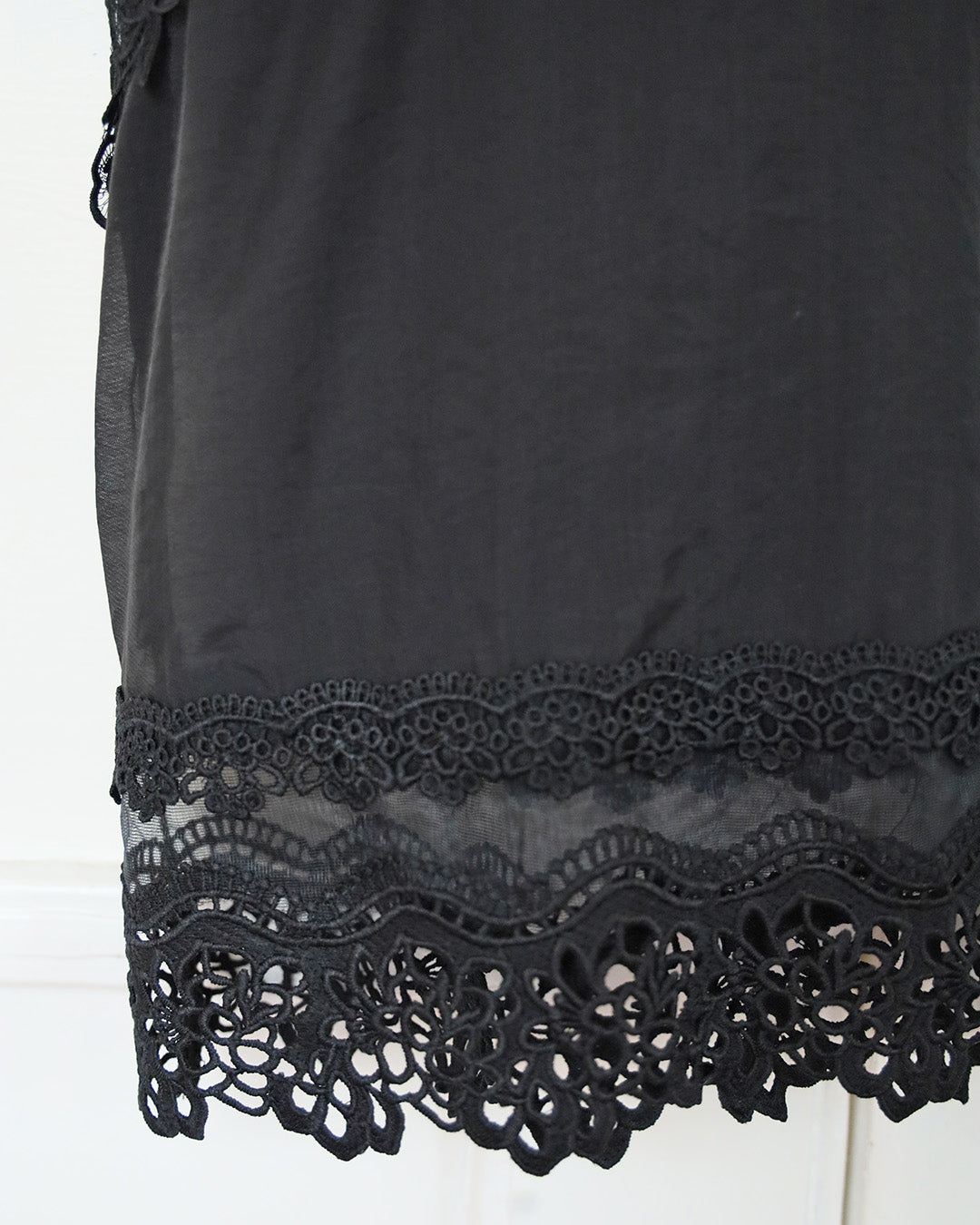 Crochet Trim Longline Vest
