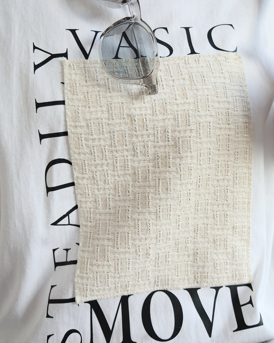 Japan Brand - Tweed Inserted Tee (2 Colors)