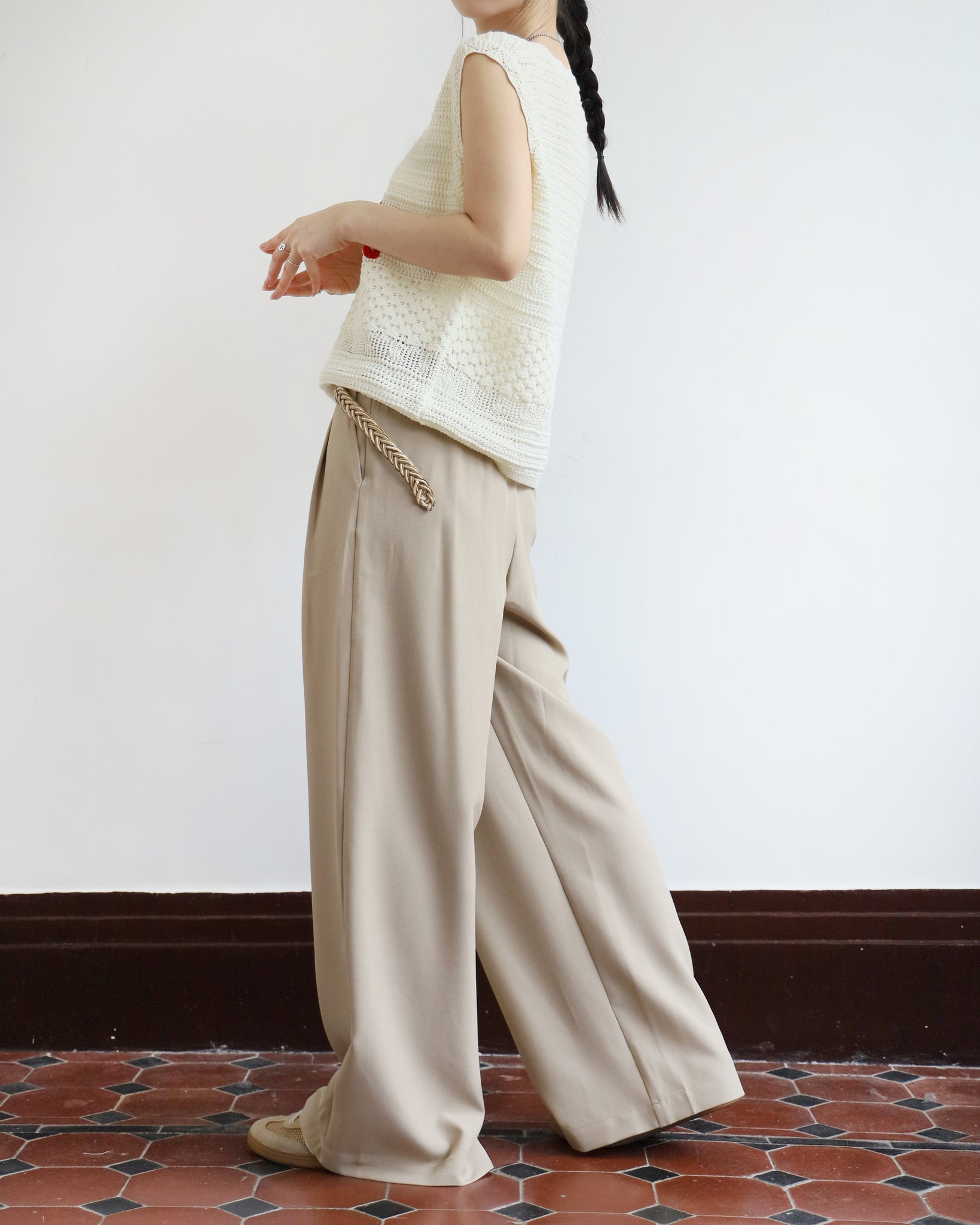 Lace Layer Pants (2 colors)