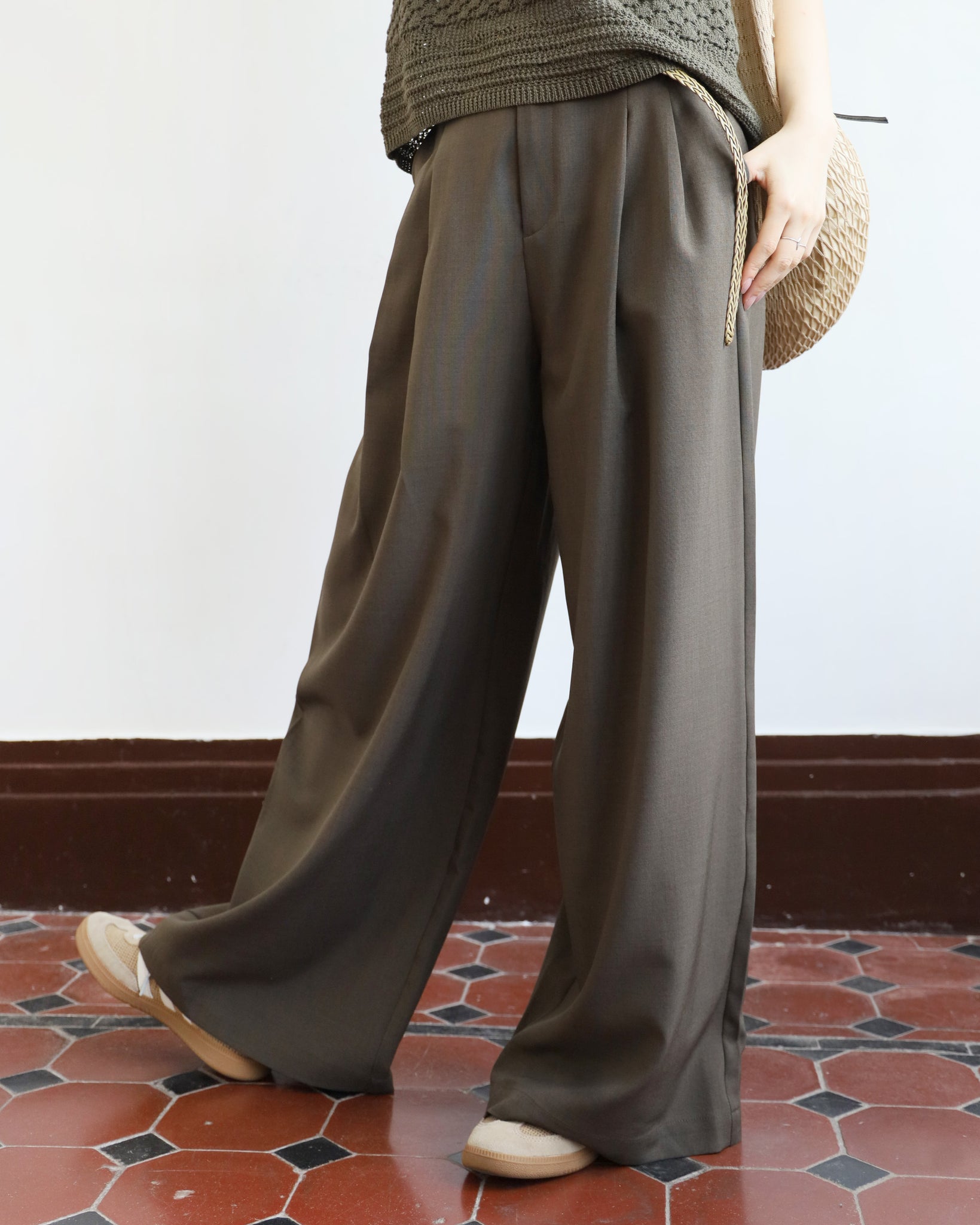 Lace Layer Pants (2 colors)