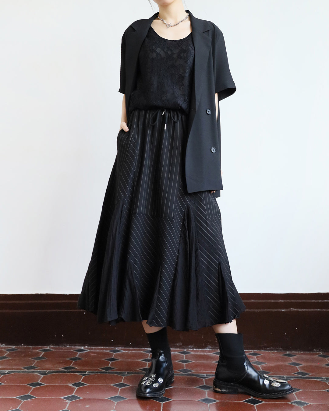 Side Splited Blazer (3 colors)