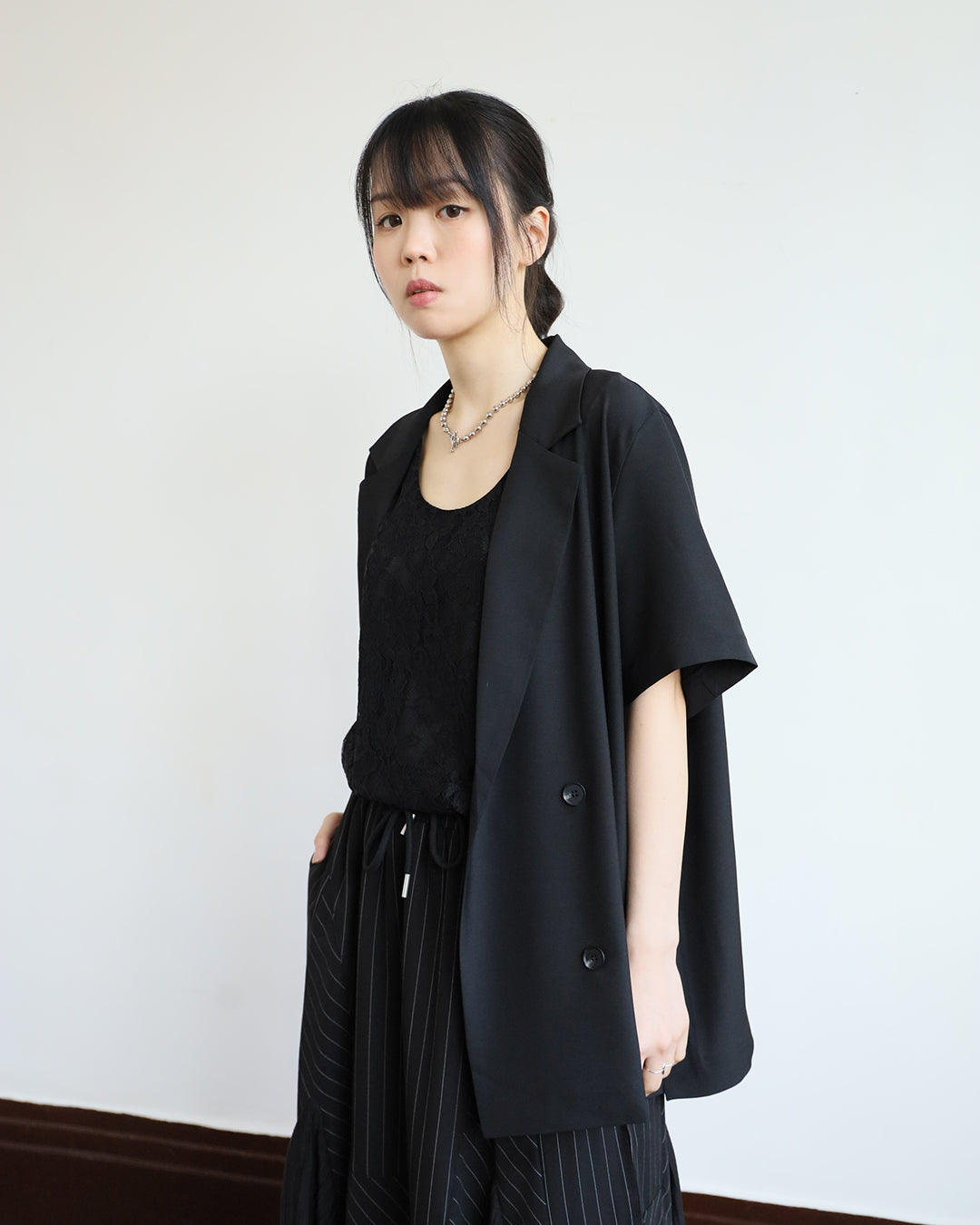 Side Splited Blazer (3 colors)