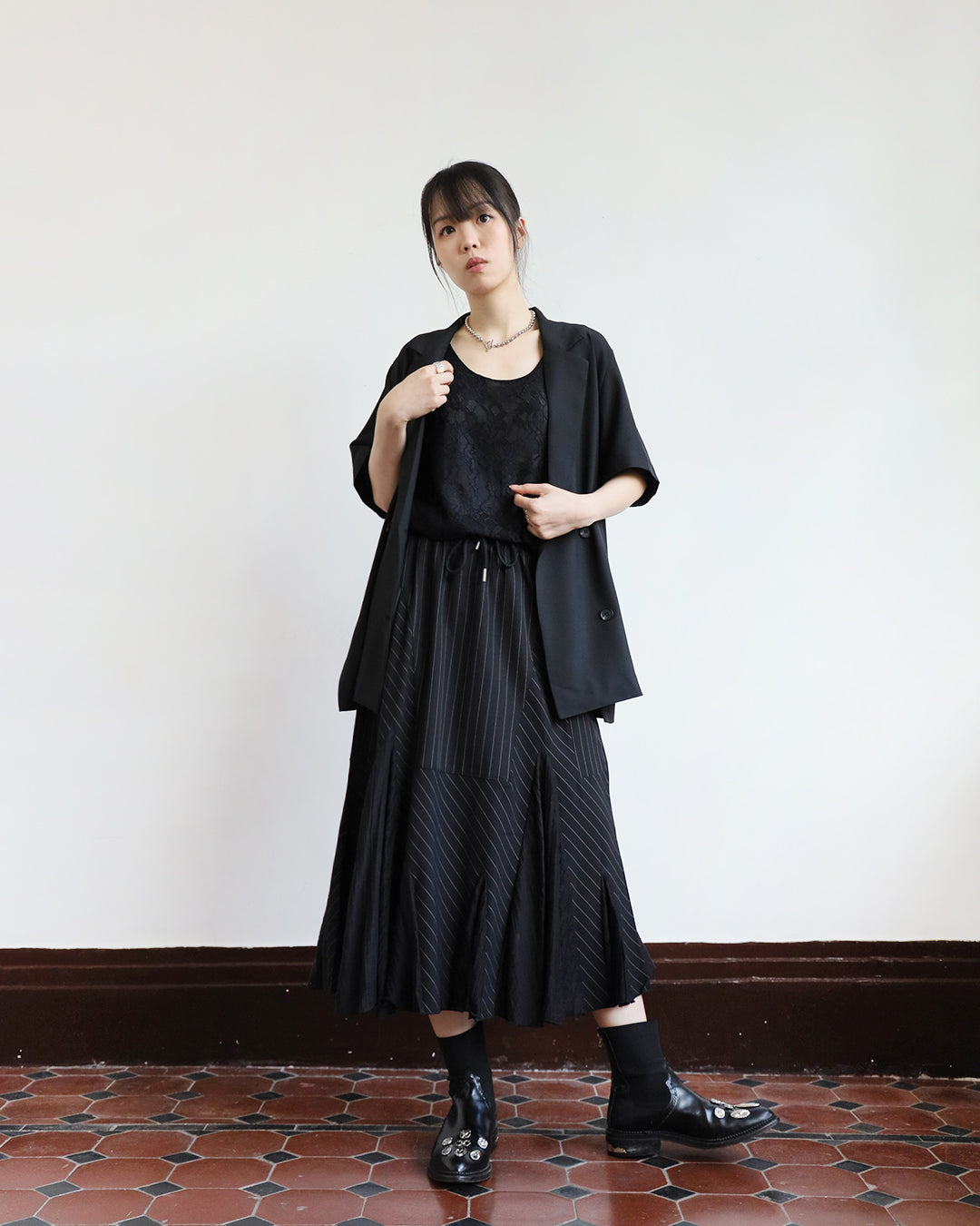 Side Splited Blazer (3 colors)