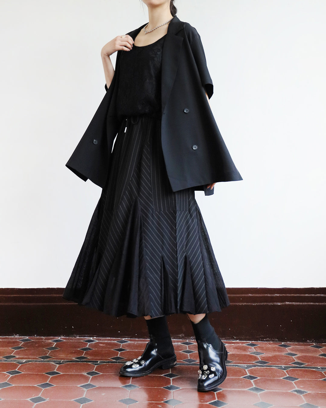 Side Splited Blazer (3 colors)