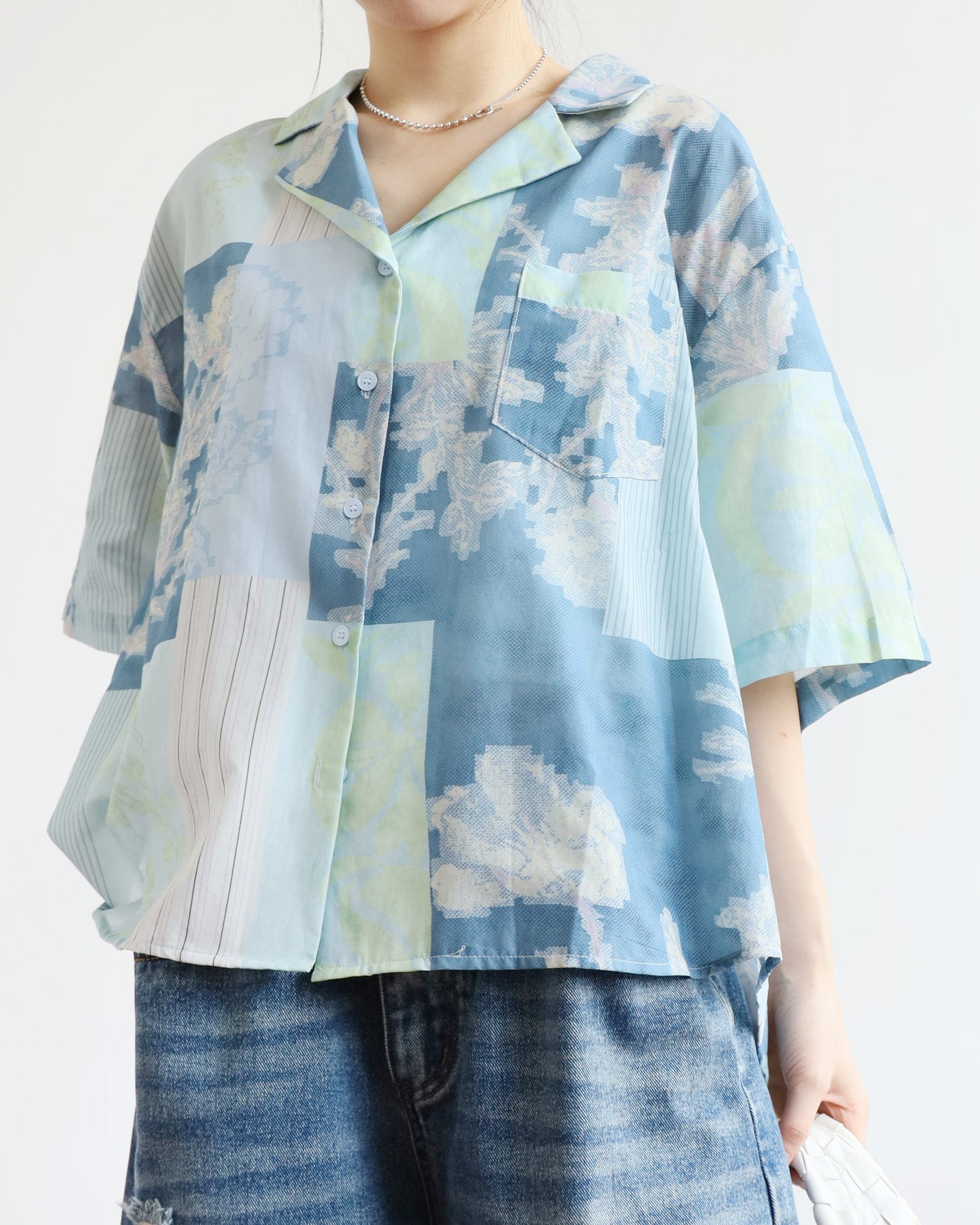 Mix Pattern Shirt