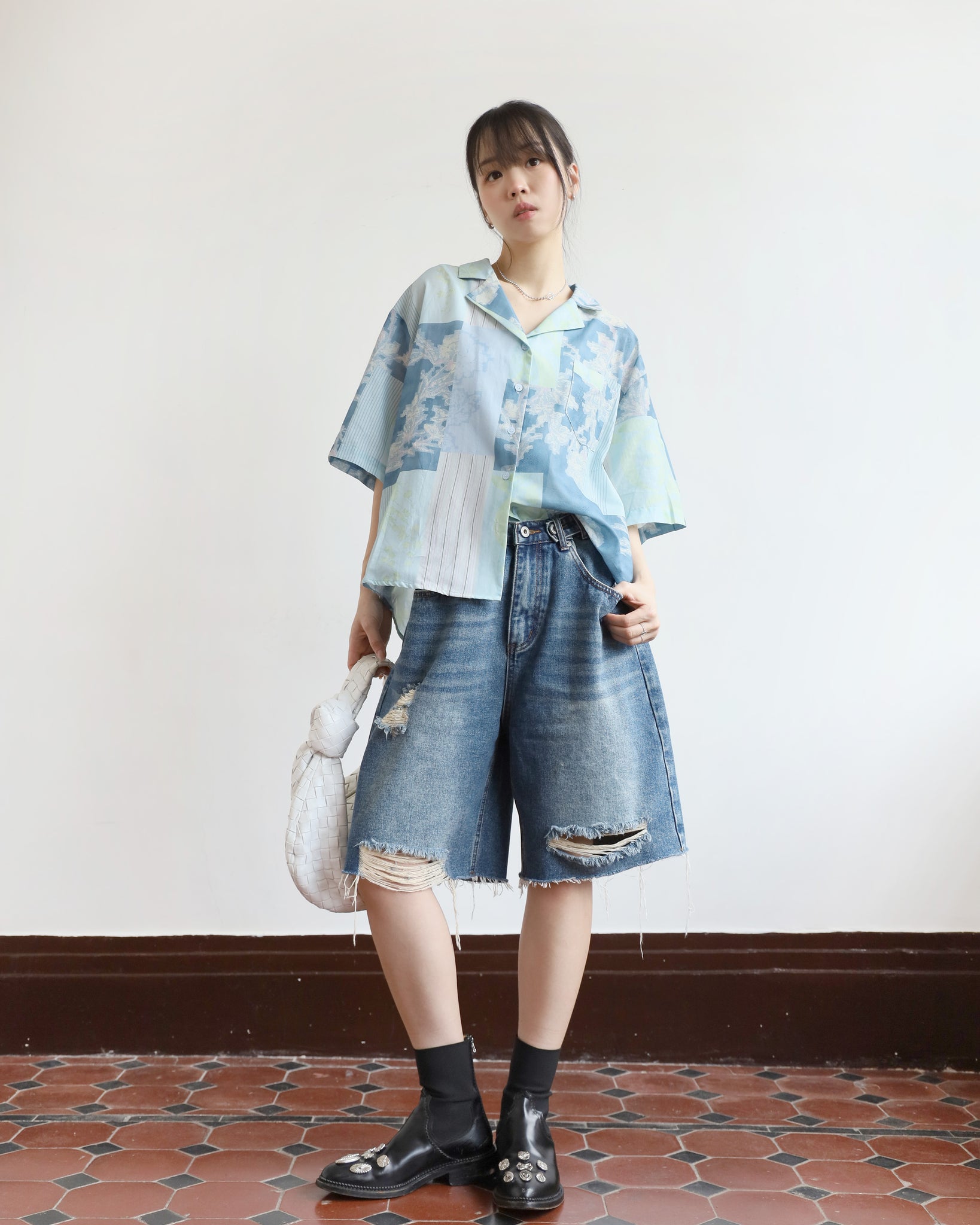 Mix Pattern Shirt