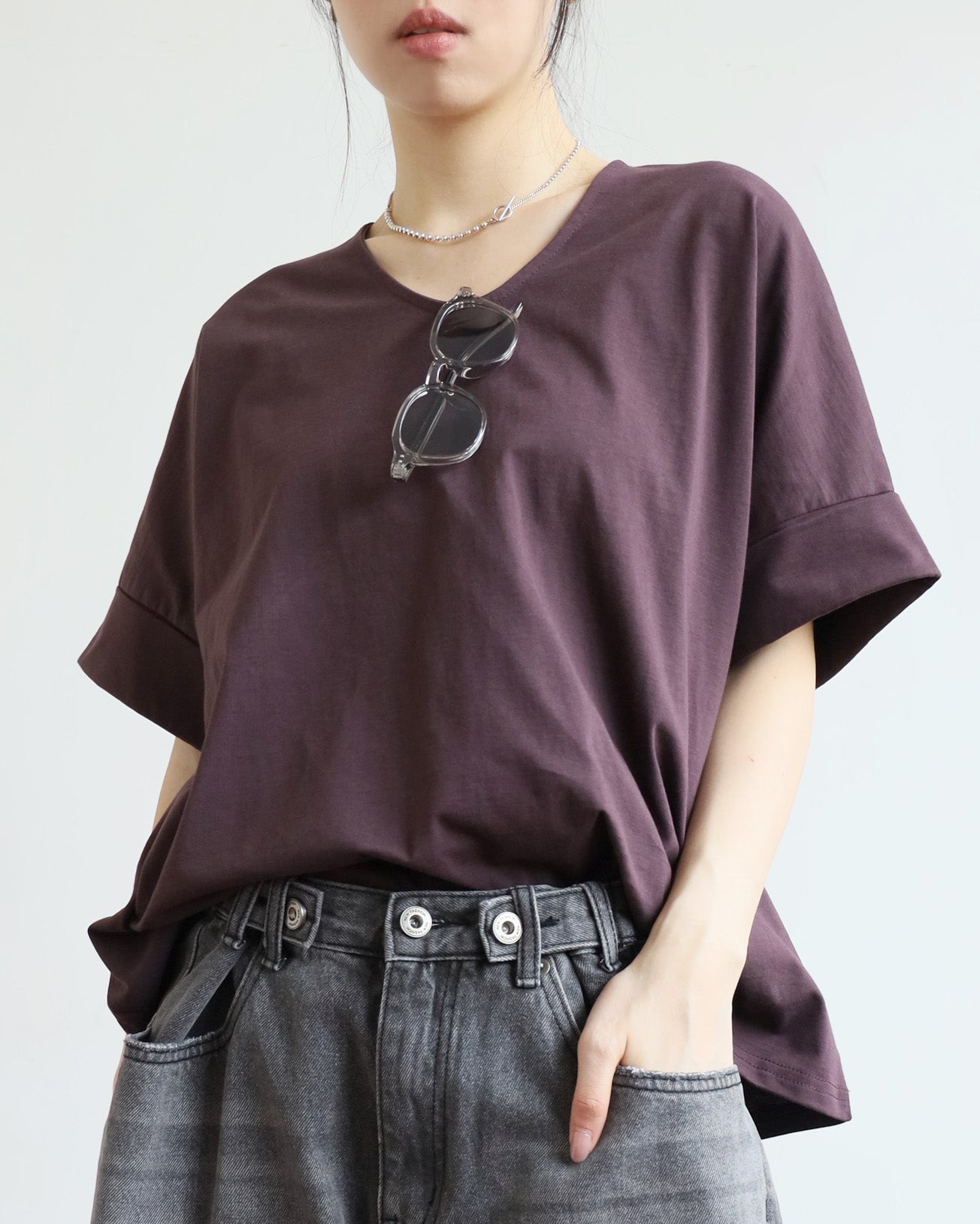 The Structured Cuffed Tee (3 colors)