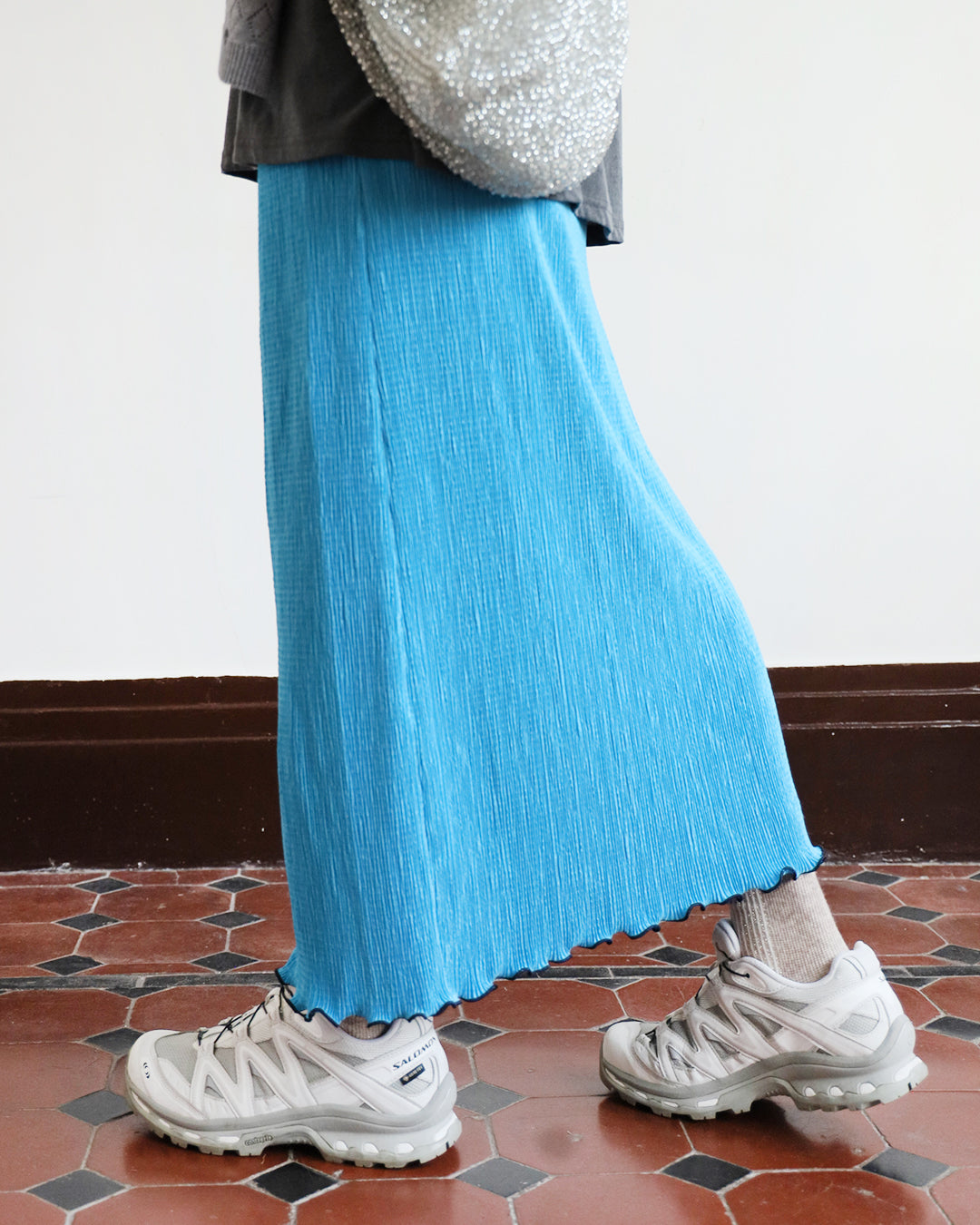 Pleated Pencil Skirt (4 colors)