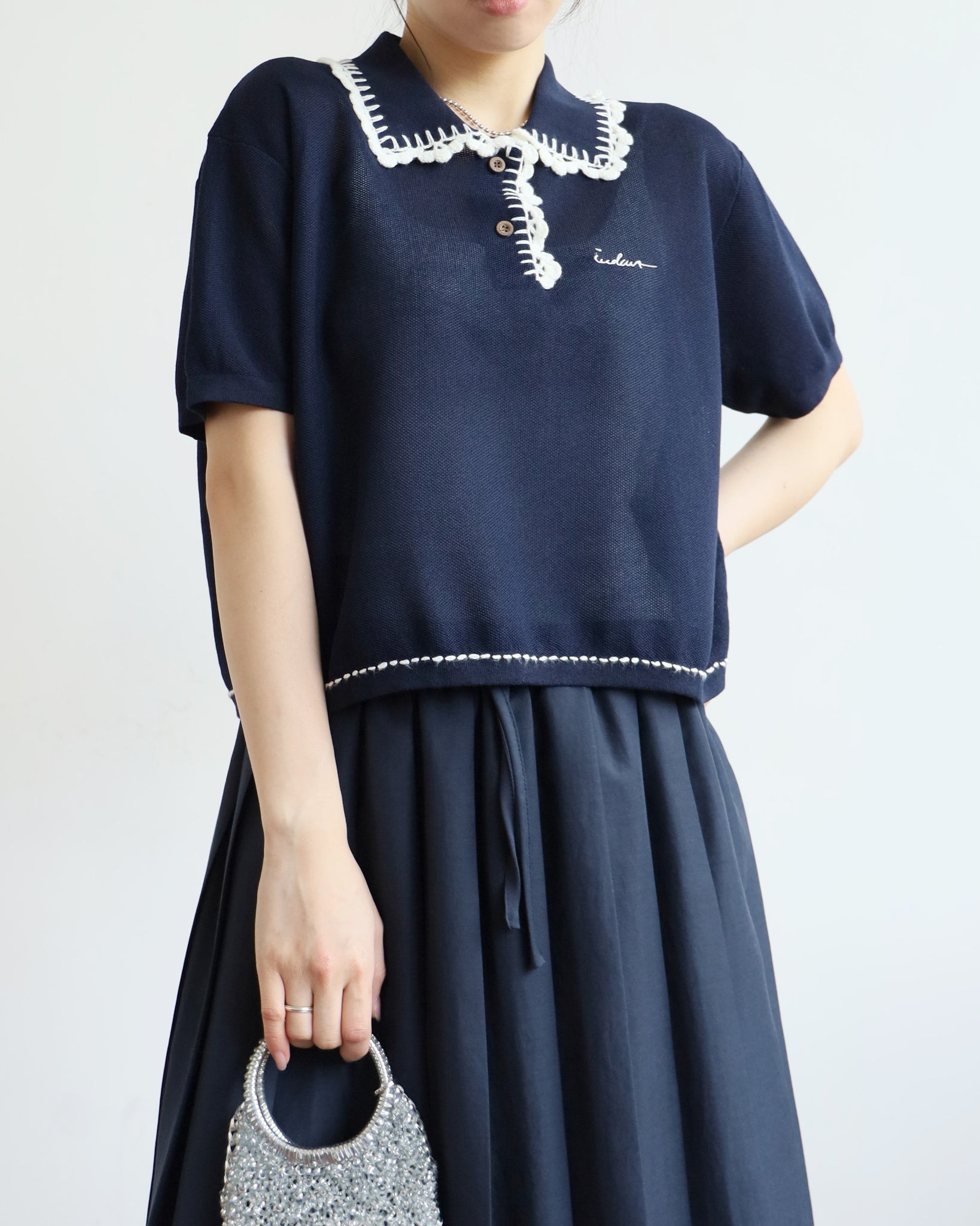 Contrast Stitch Polo Shirt (2 colors)