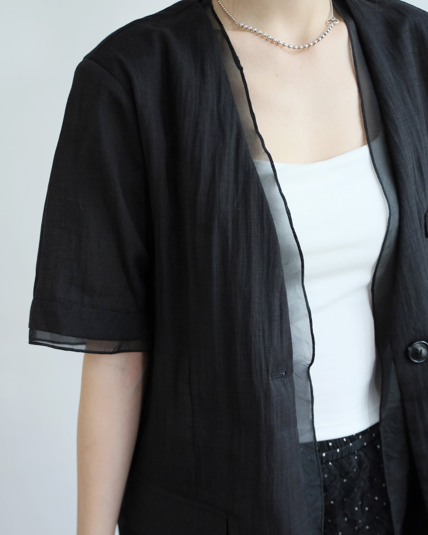 Summer Mesh Layer Blazer (3 colors)