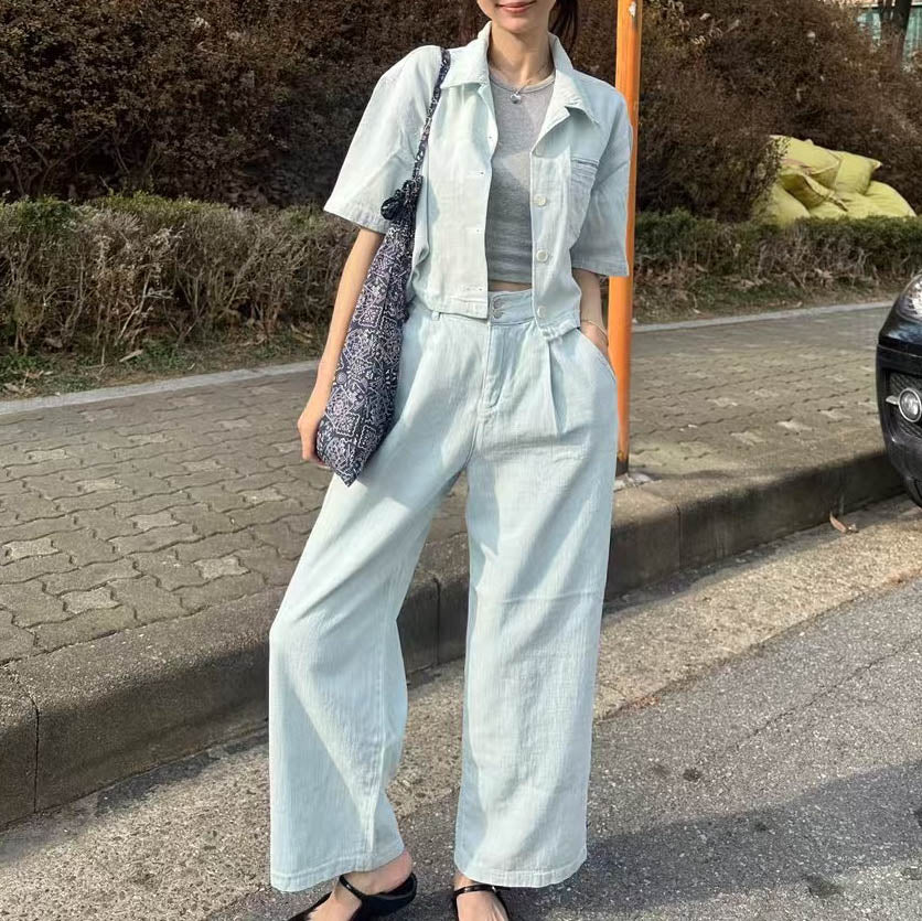 Ultra Soft Denim Shirt (2 Color)