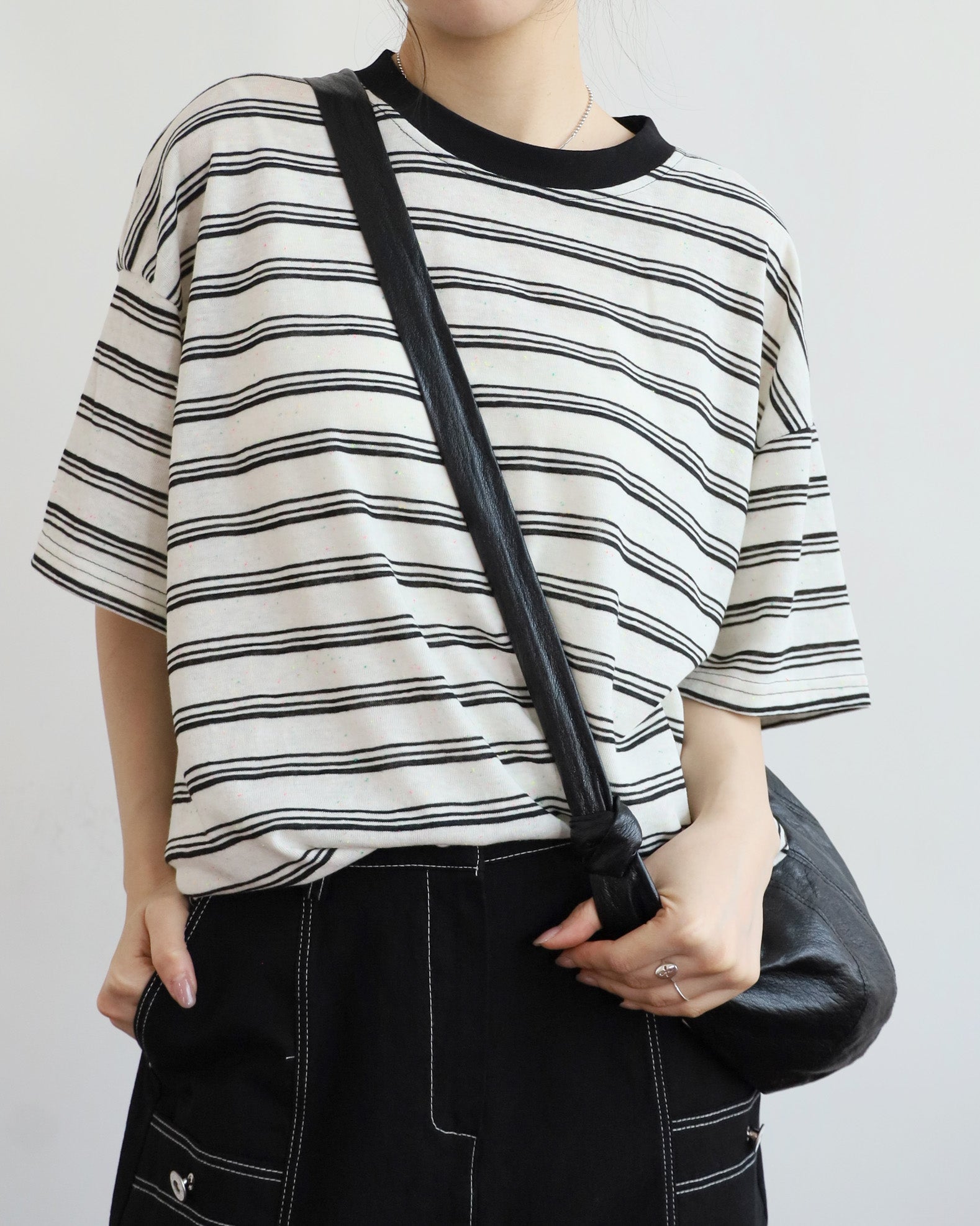Relaxed Striped Top (2 colors)