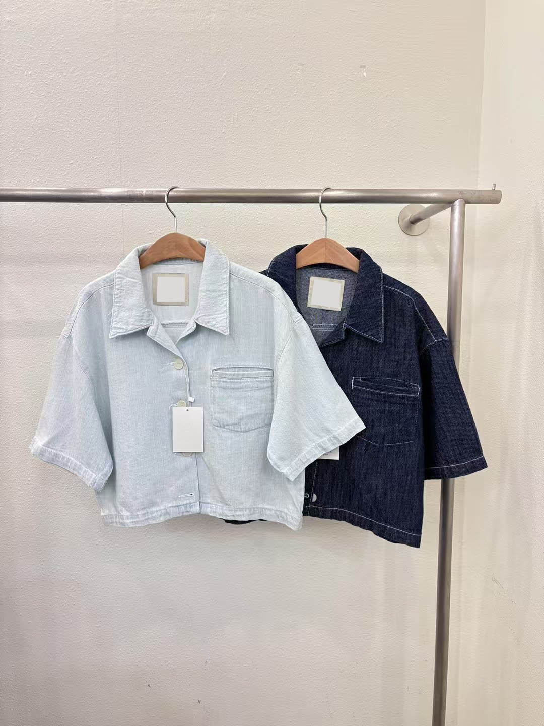 Ultra Soft Denim Shirt (2 Color)