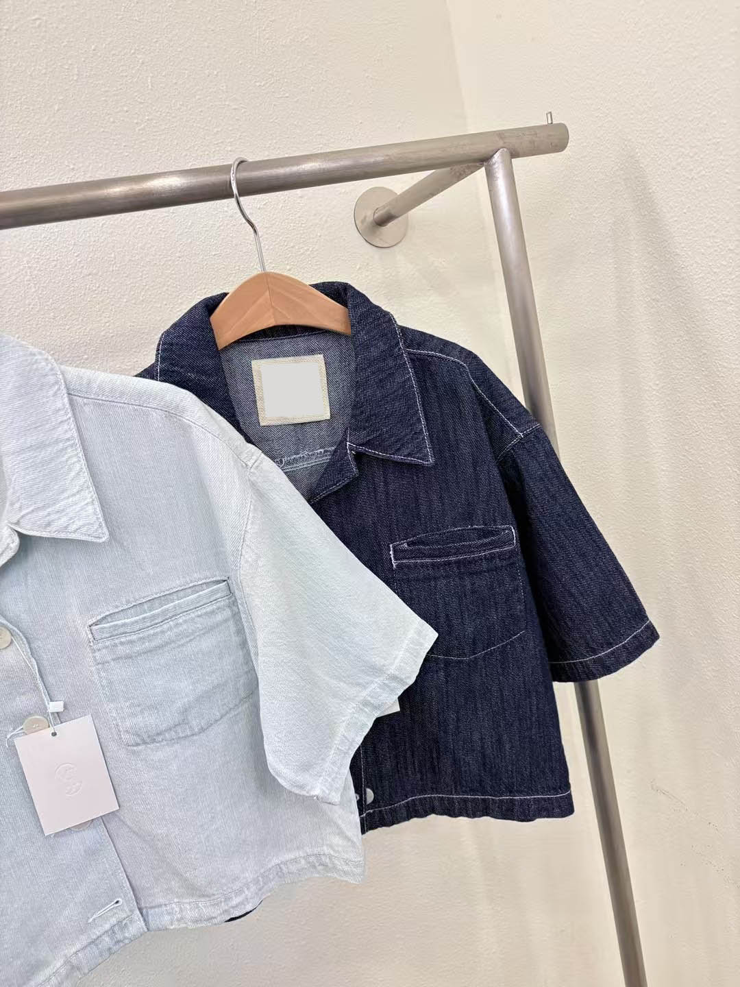 Ultra Soft Denim Shirt (2 Color)