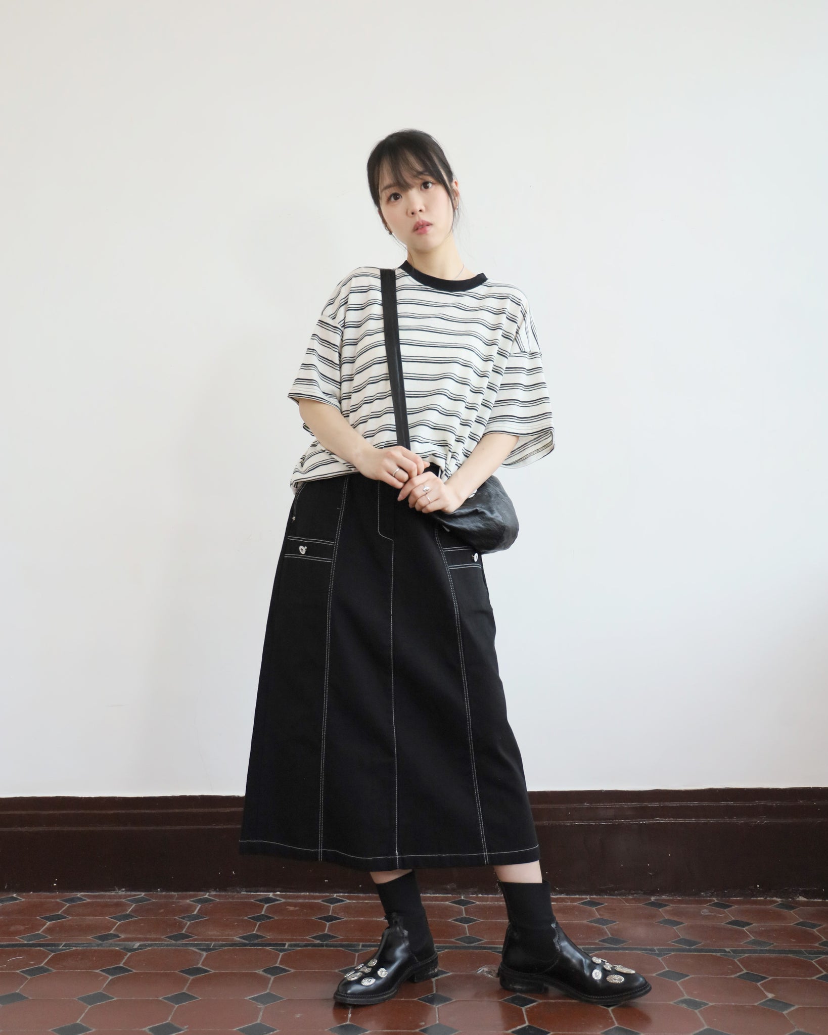 Relaxed Striped Top (2 colors)