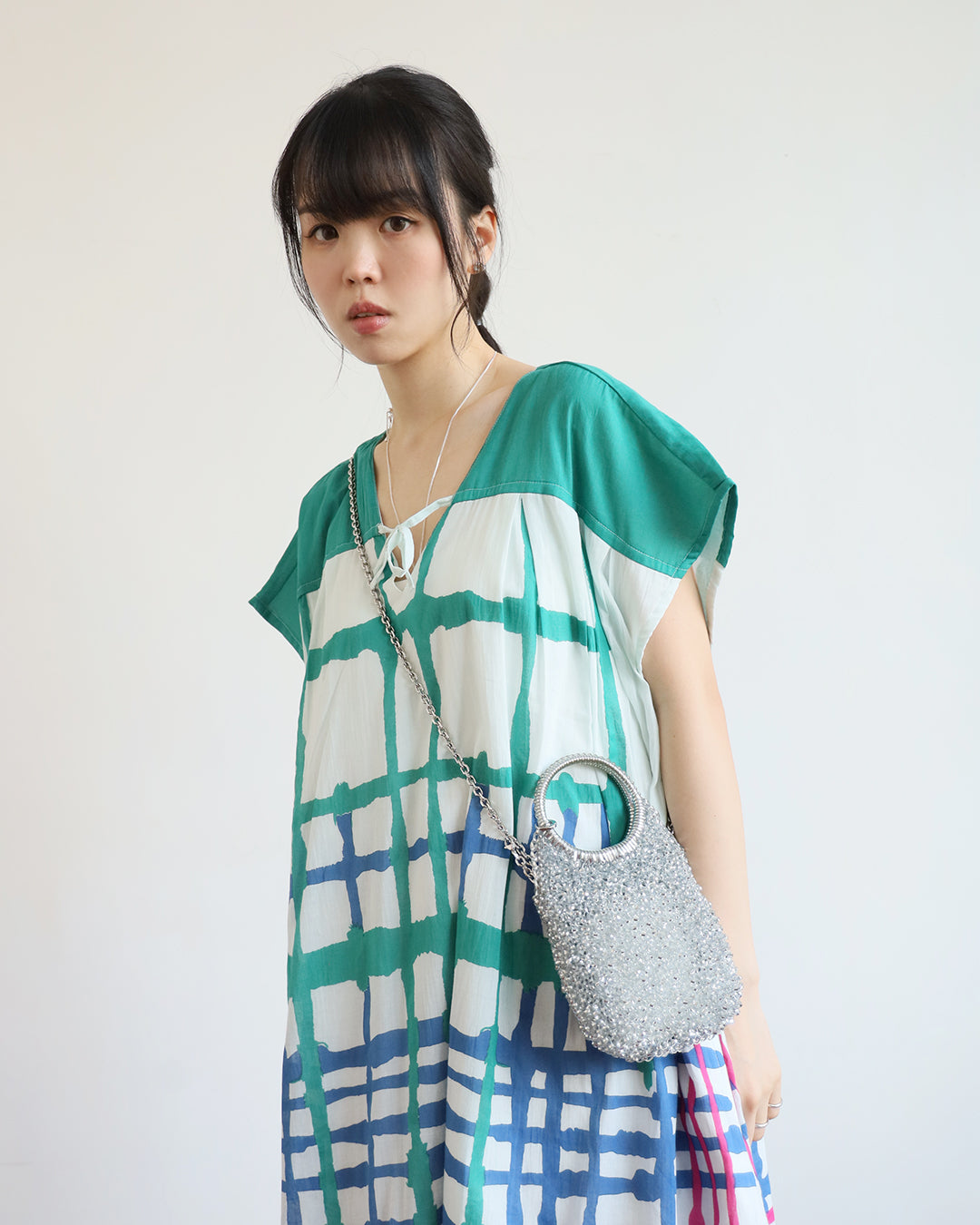 JAPAN BRAND - Checker Cotton Dress