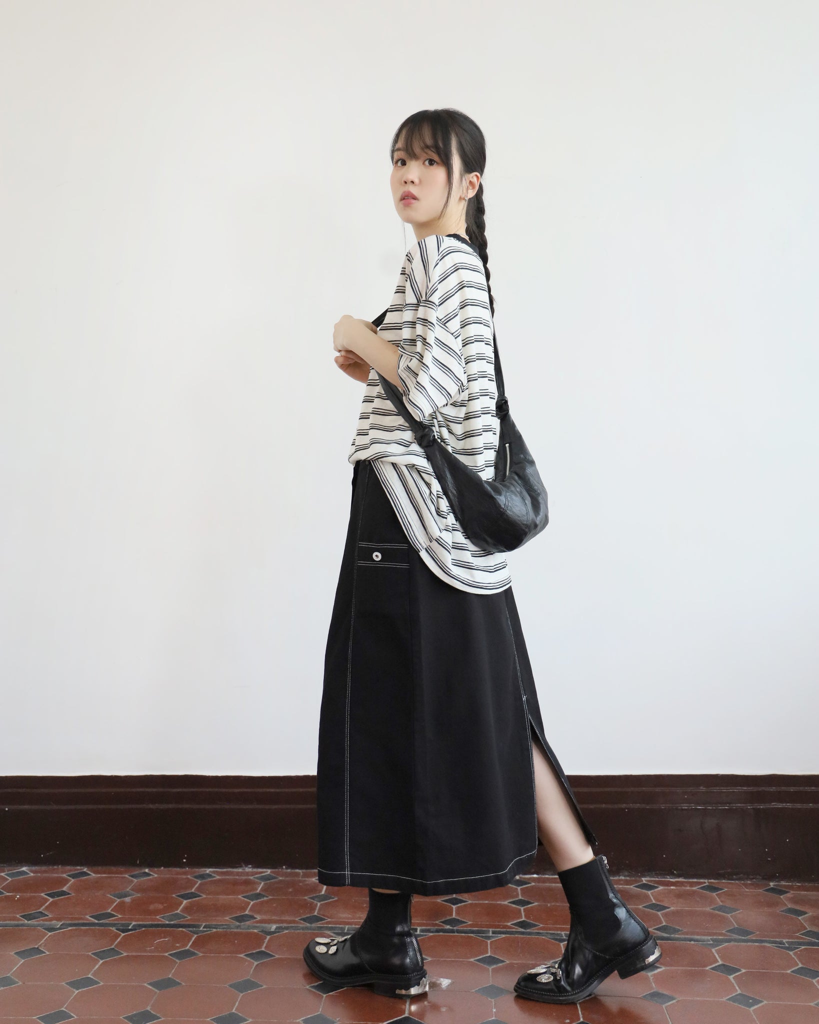 Relaxed Striped Top (2 colors)