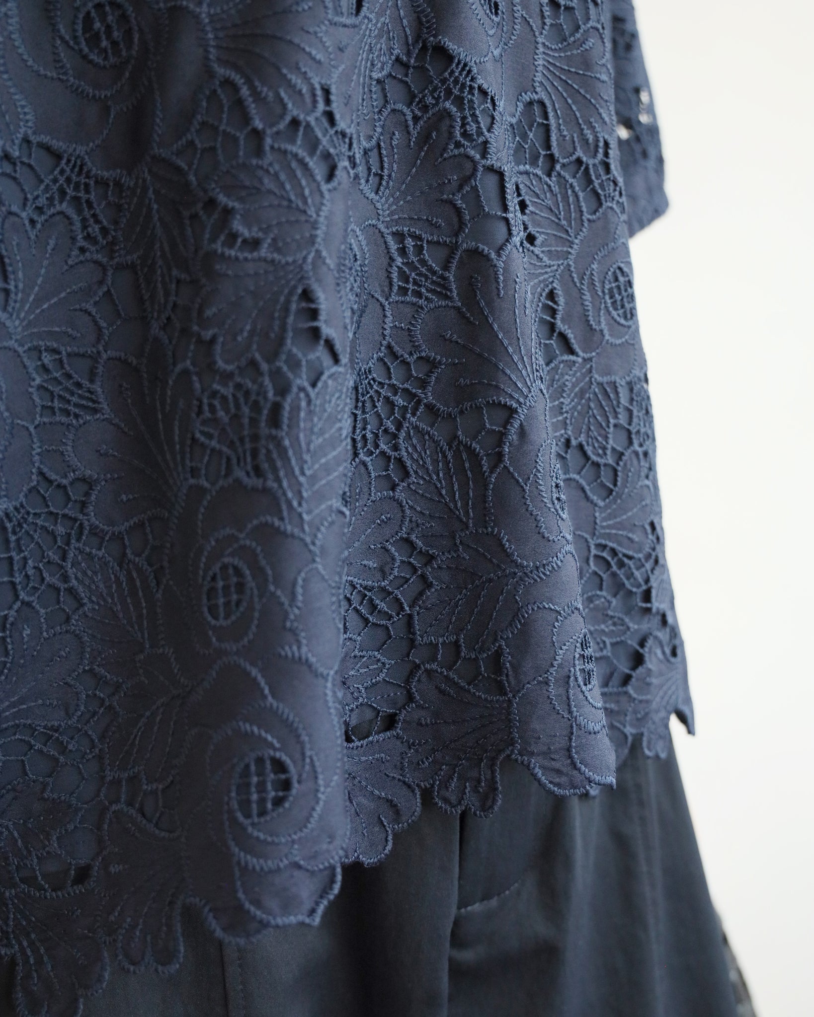 Lace Polo Shirt