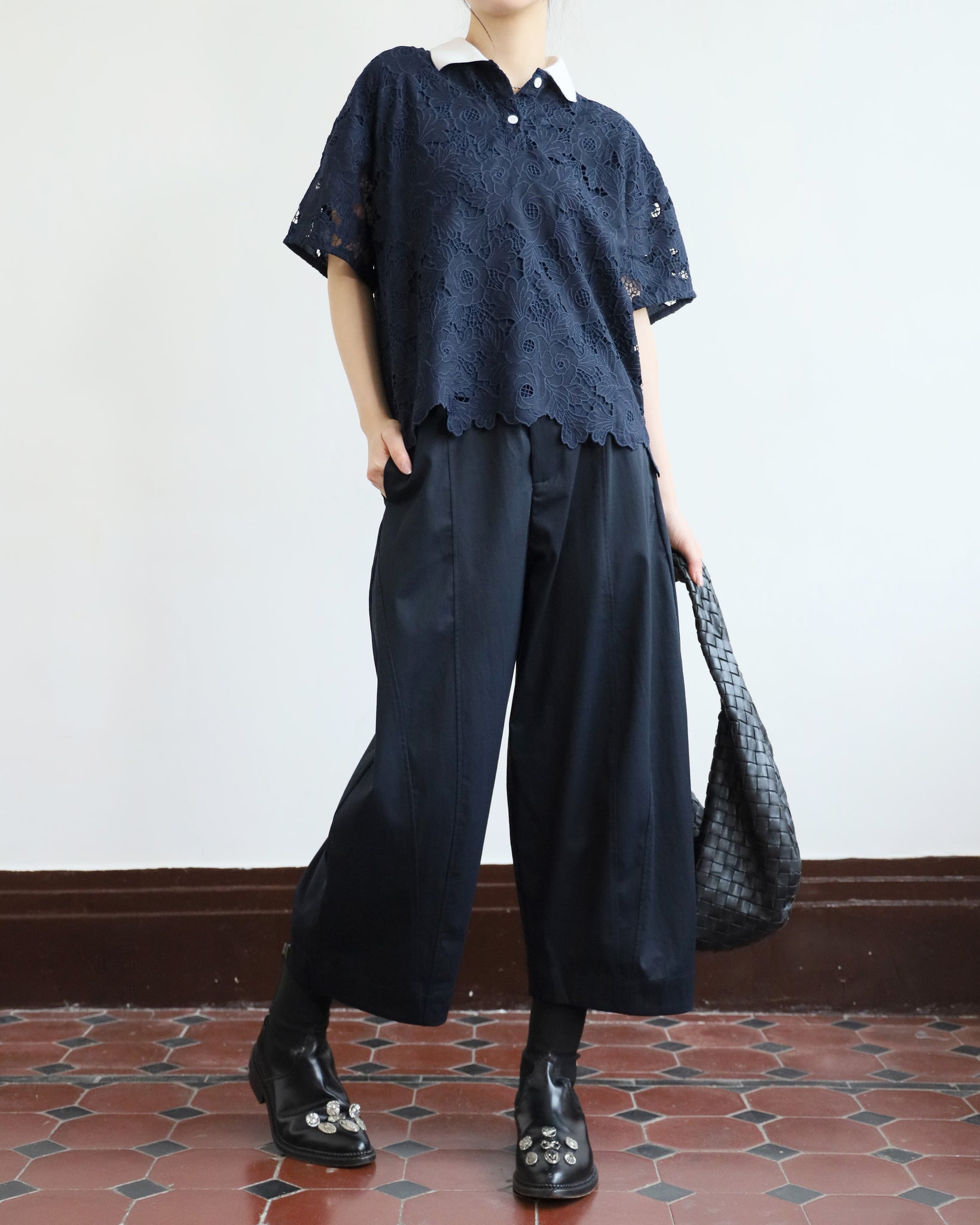 Cropped Barrel Pants (2 colors | Size M-XL)