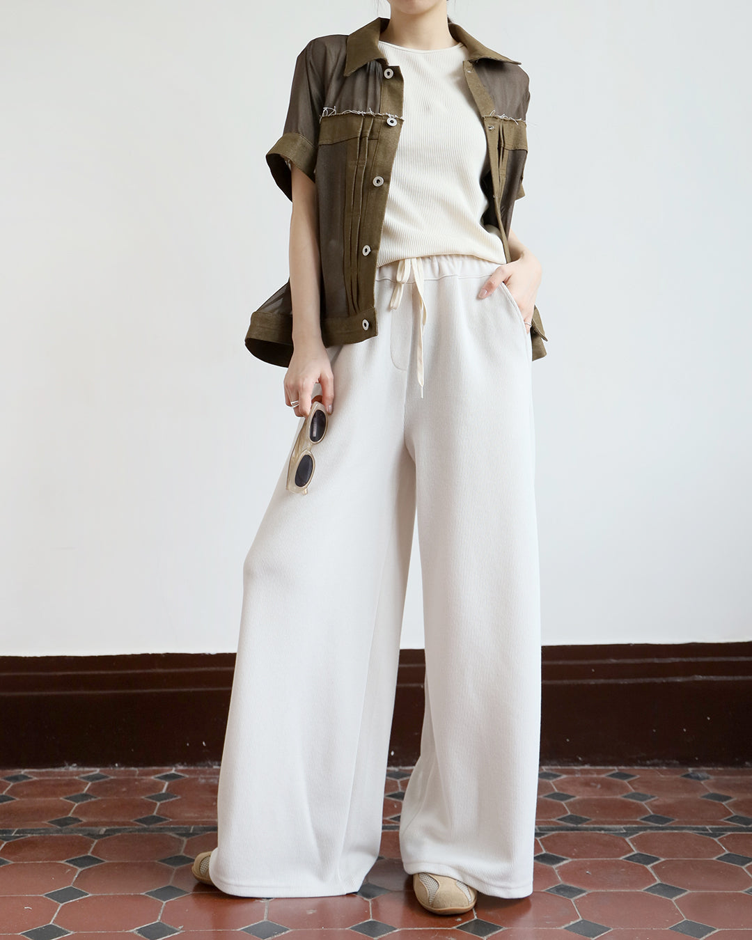 Relaxed Drawstring Pants (4 color)