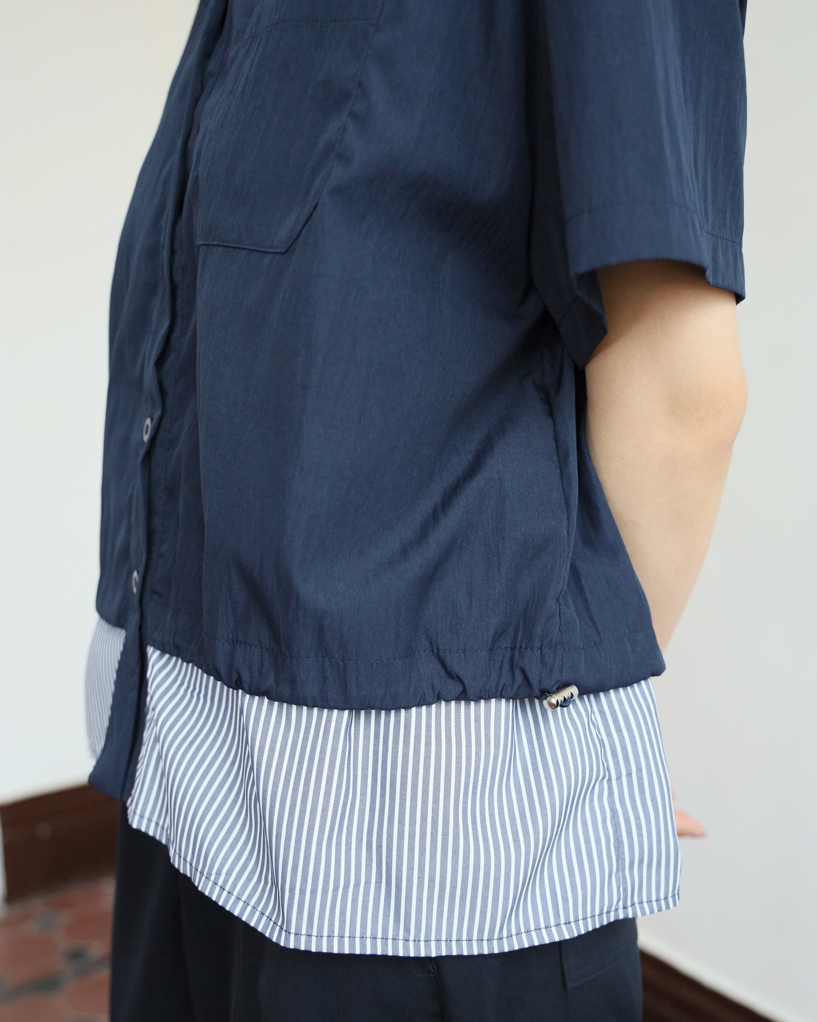 Pinstriped Layer Shirt