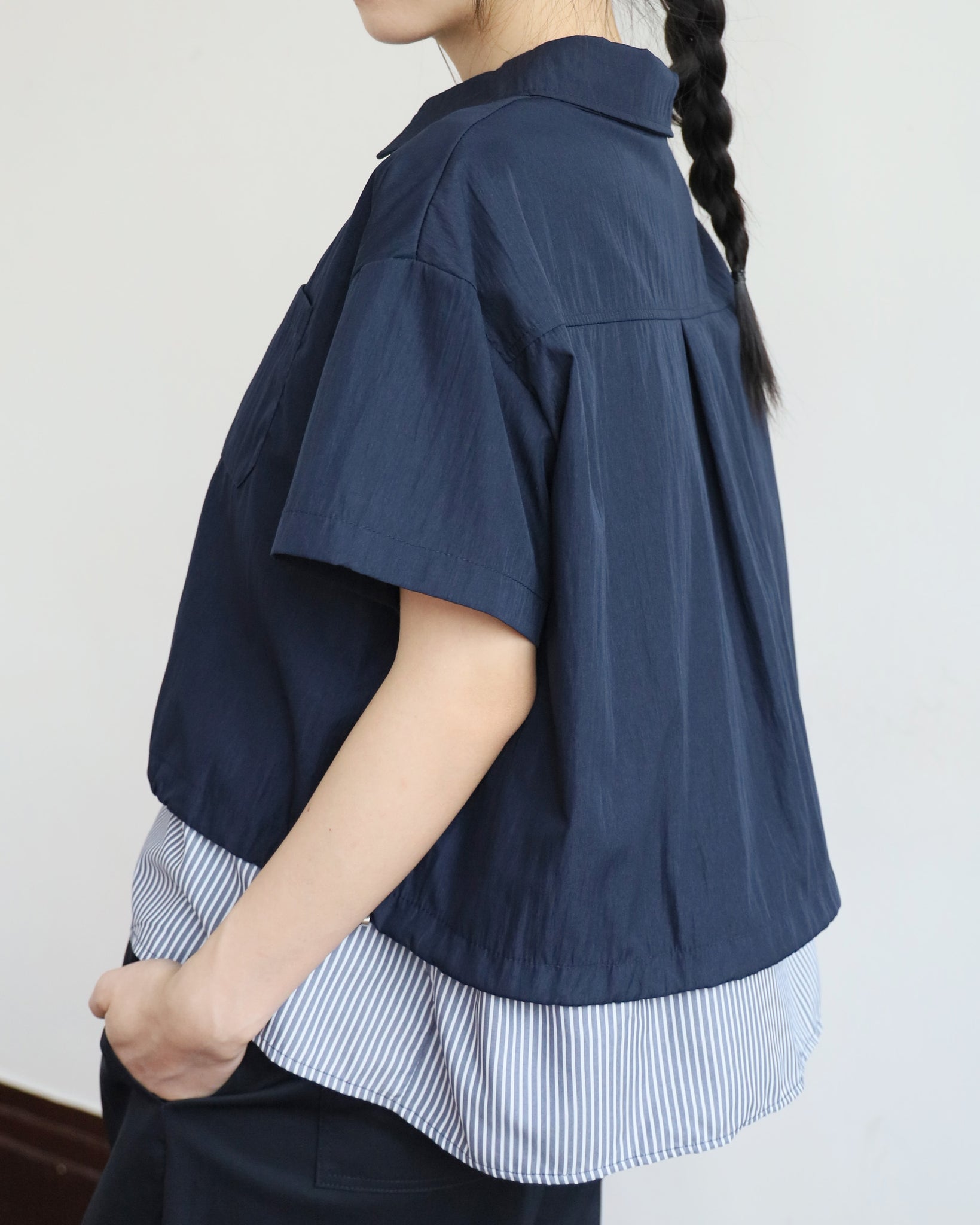 Pinstriped Layer Shirt